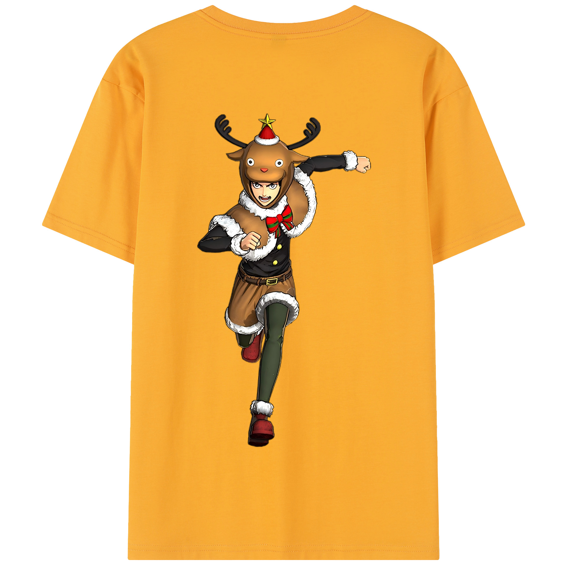 （画像用） 進撃の巨人 エレン･イェーガー Attack on Titan Eren Jäger 綿100％半袖Tシャツ（背面プリント）
