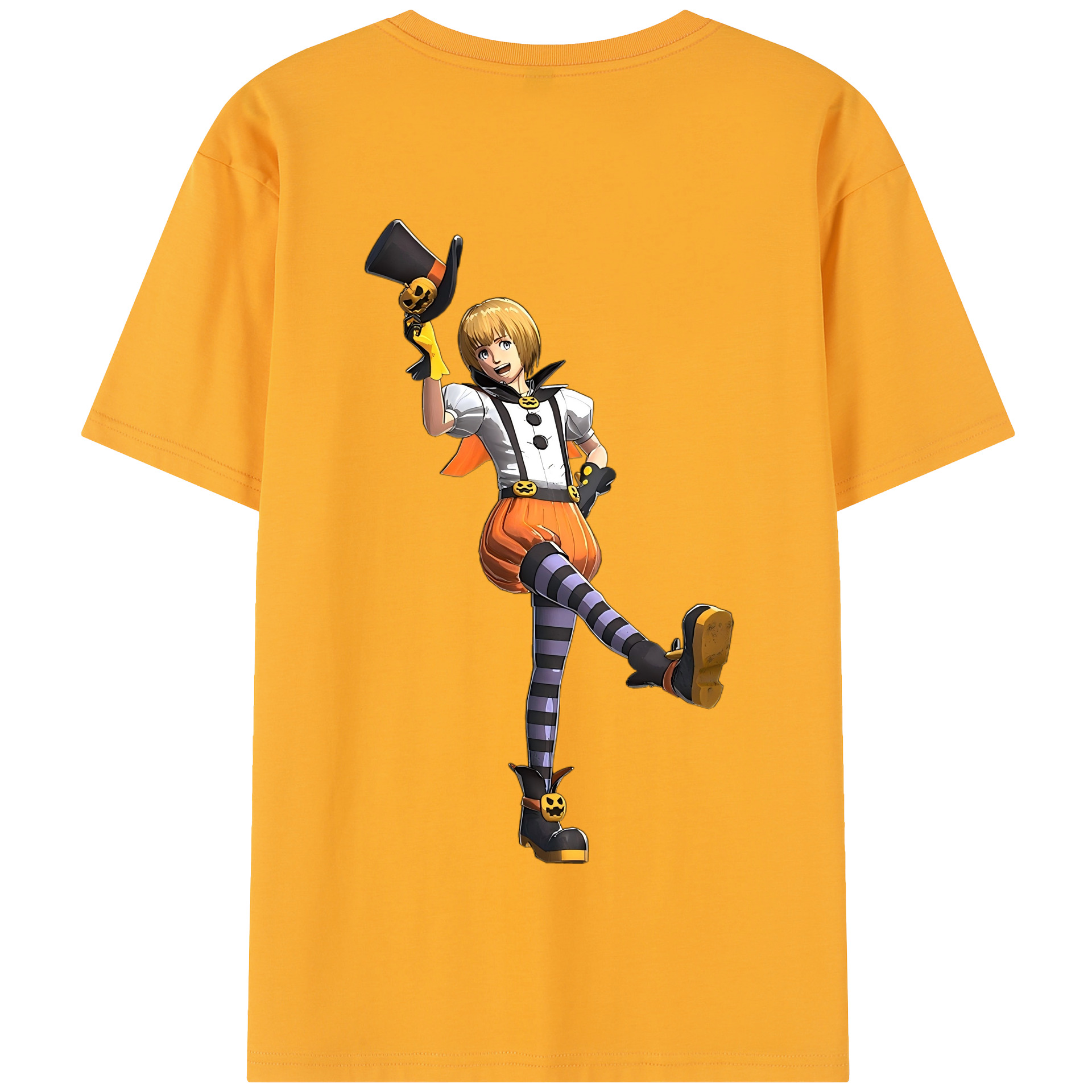 （画像用） 進撃の巨人 アルミン·アルレルト Attack on Titan Armin Arlert 綿100％半袖Tシャツ（背面プリント）