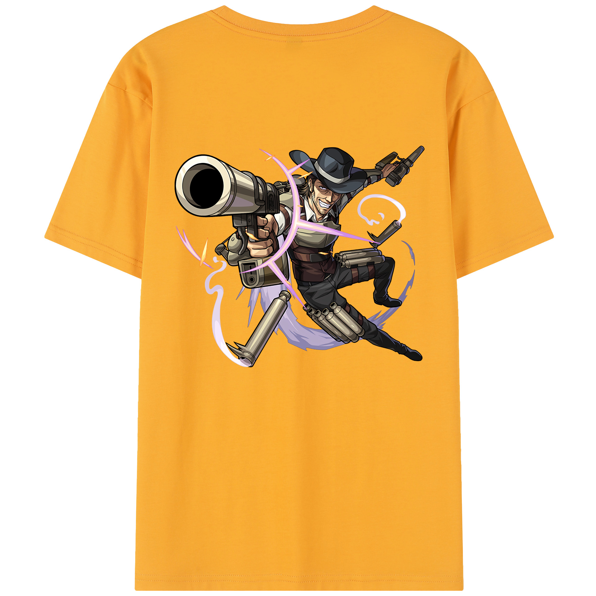 （画像用） 進撃の巨人 ケニー·アッカーマン Attack on Titan Kenny Ackerman 綿100％半袖Tシャツ（背面プリント）