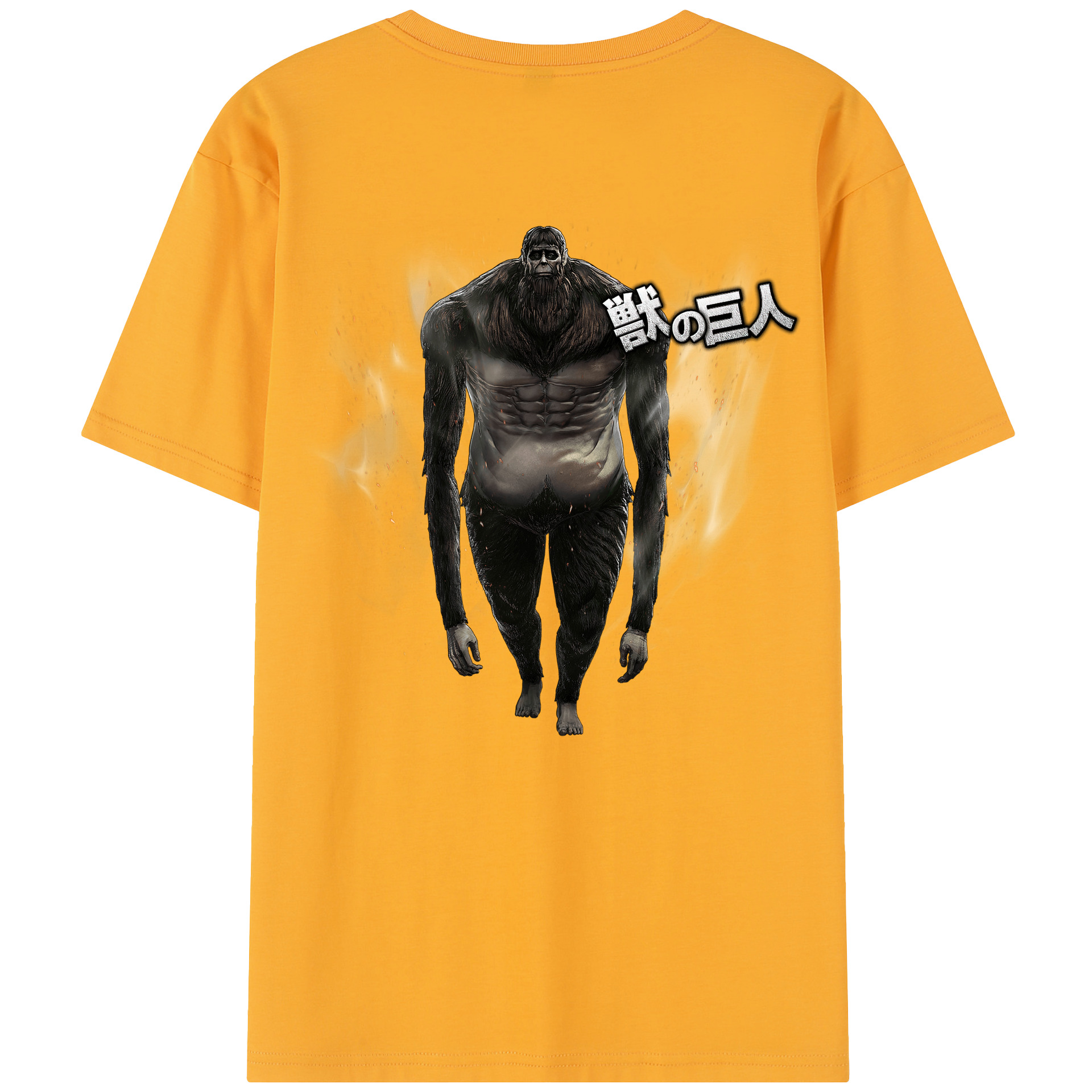 （画像用） 進撃の巨人 Attack on Titan 綿100％半袖Tシャツ（背面プリント）
