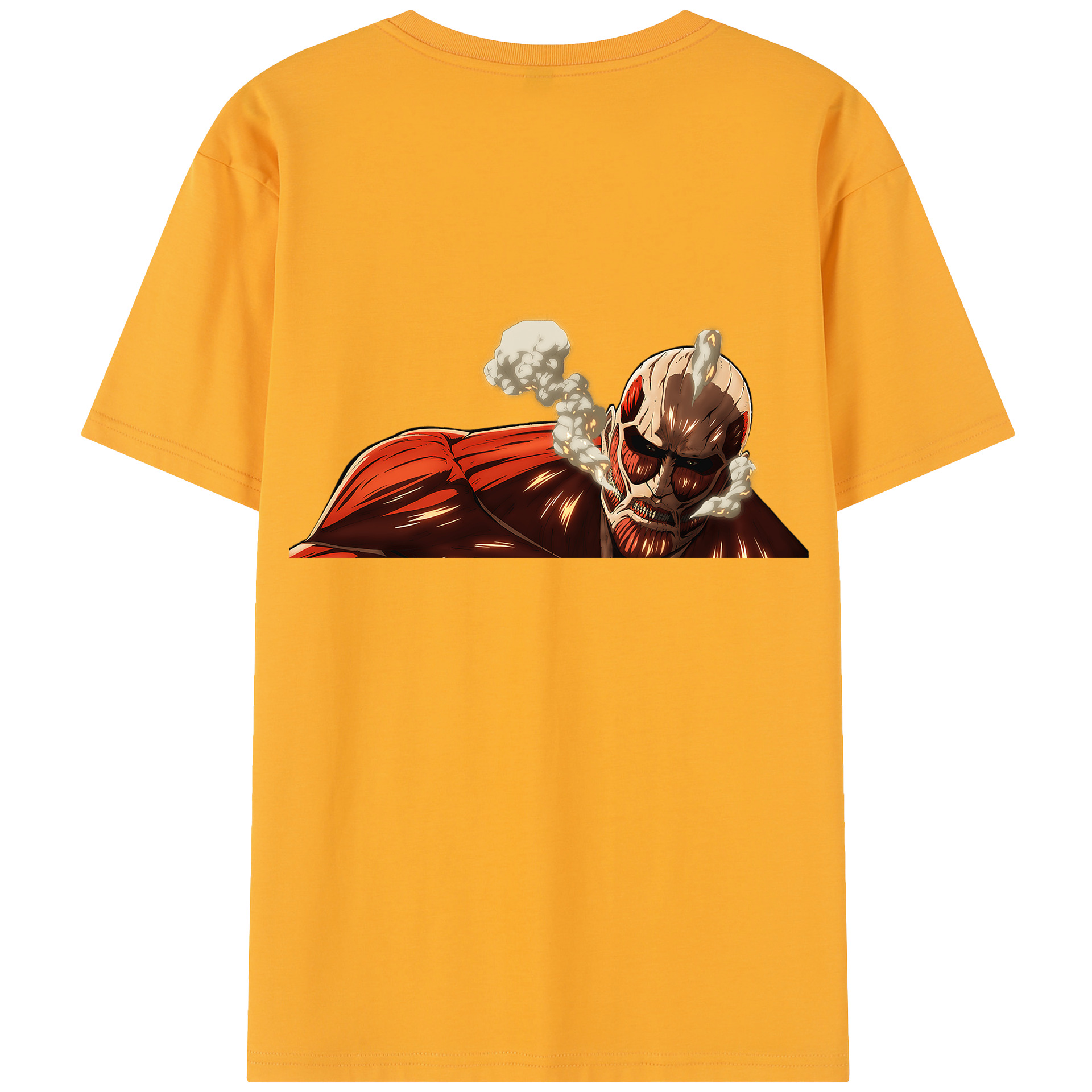 （画像用） 進撃の巨人 Attack on Titan 綿100％半袖Tシャツ（背面プリント）
