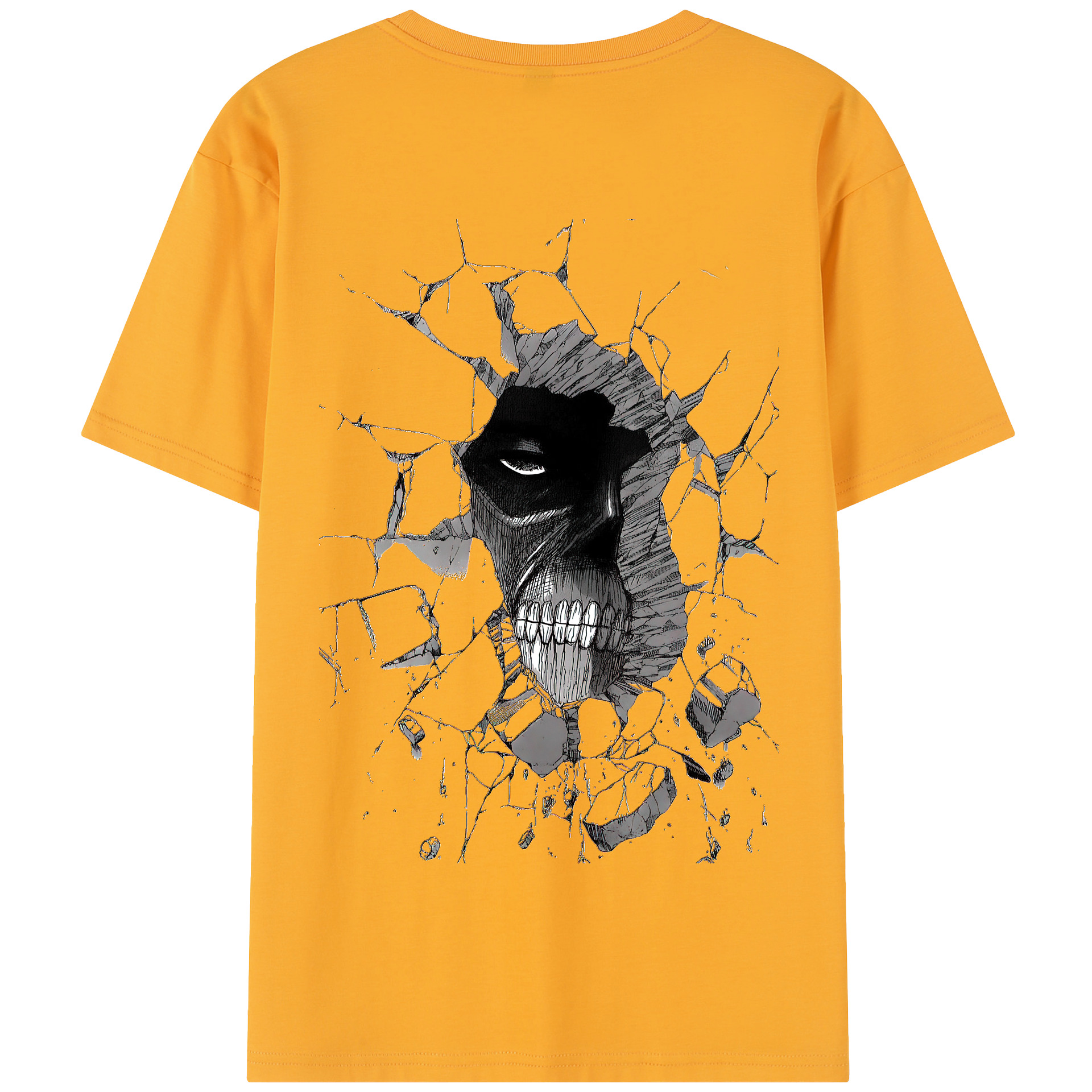 （画像用） 進撃の巨人 Attack on Titan 綿100％半袖Tシャツ（背面プリント）