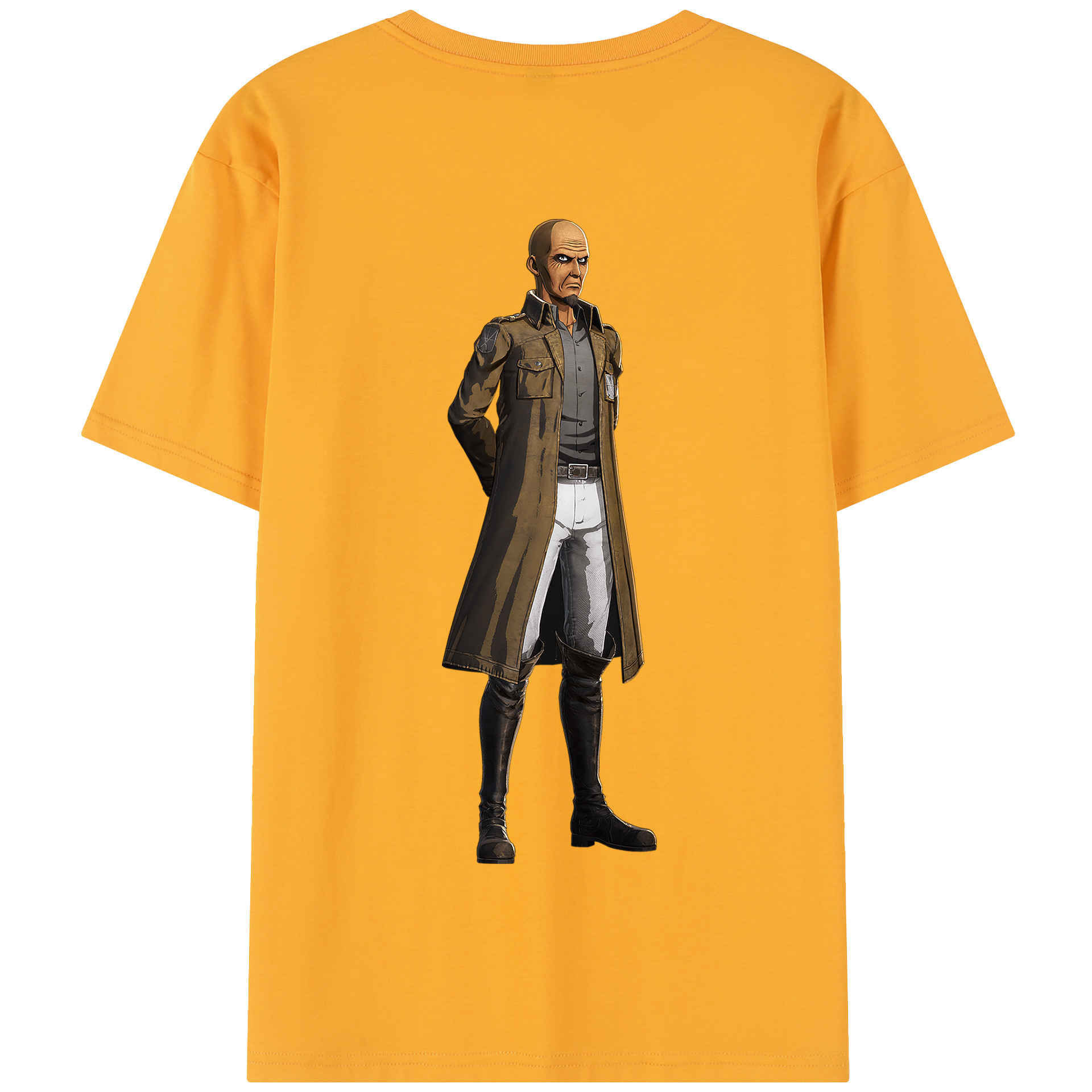 （画像用） 進撃の巨人 Attack on Titan 綿100％半袖Tシャツ（背面プリント）