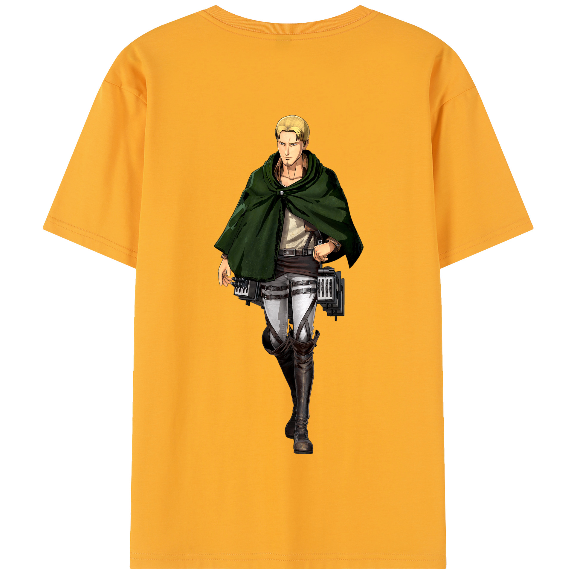 （画像用） 進撃の巨人 Attack on Titan 綿100％半袖Tシャツ（背面プリント）