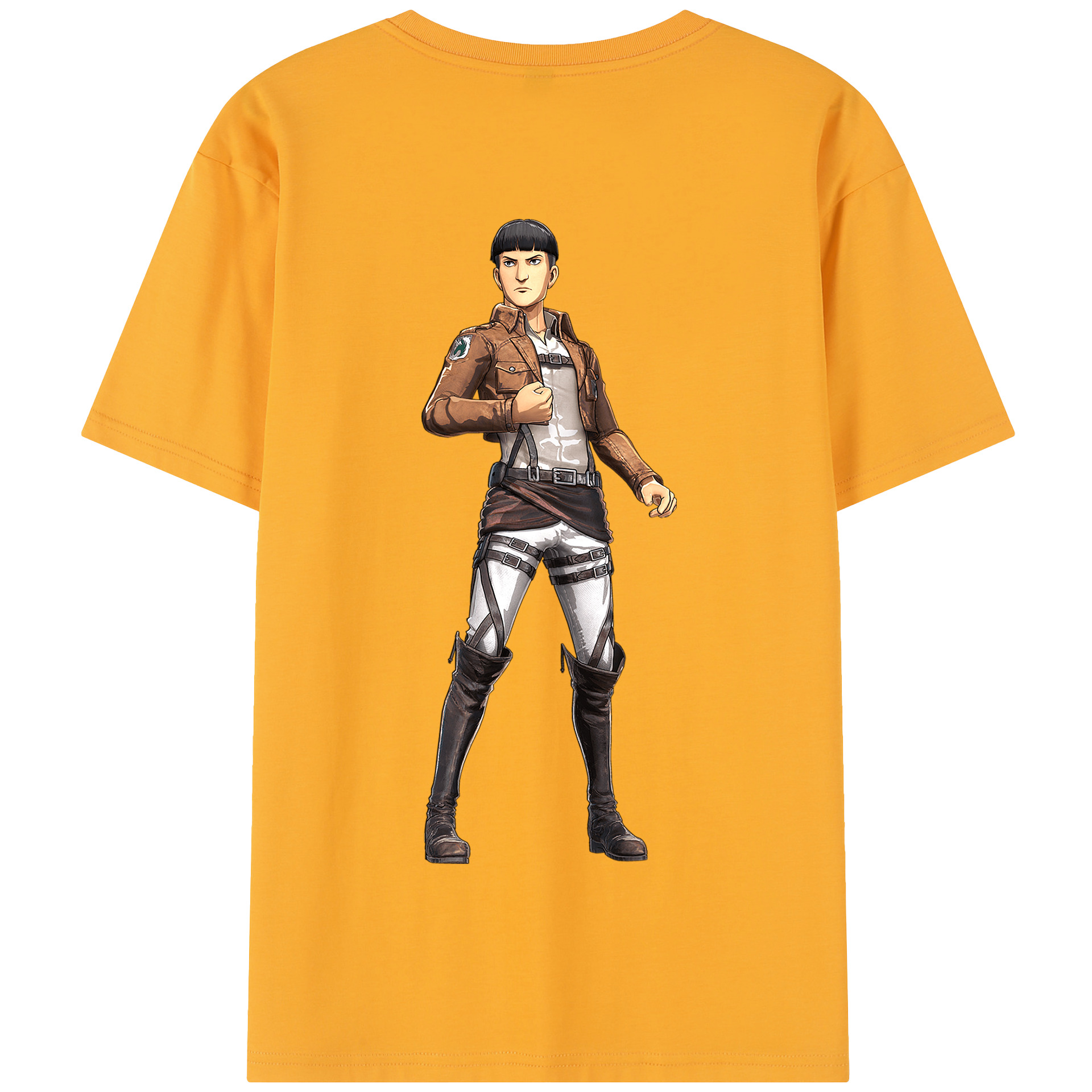 （画像用） 進撃の巨人 Attack on Titan 綿100％半袖Tシャツ（背面プリント）
