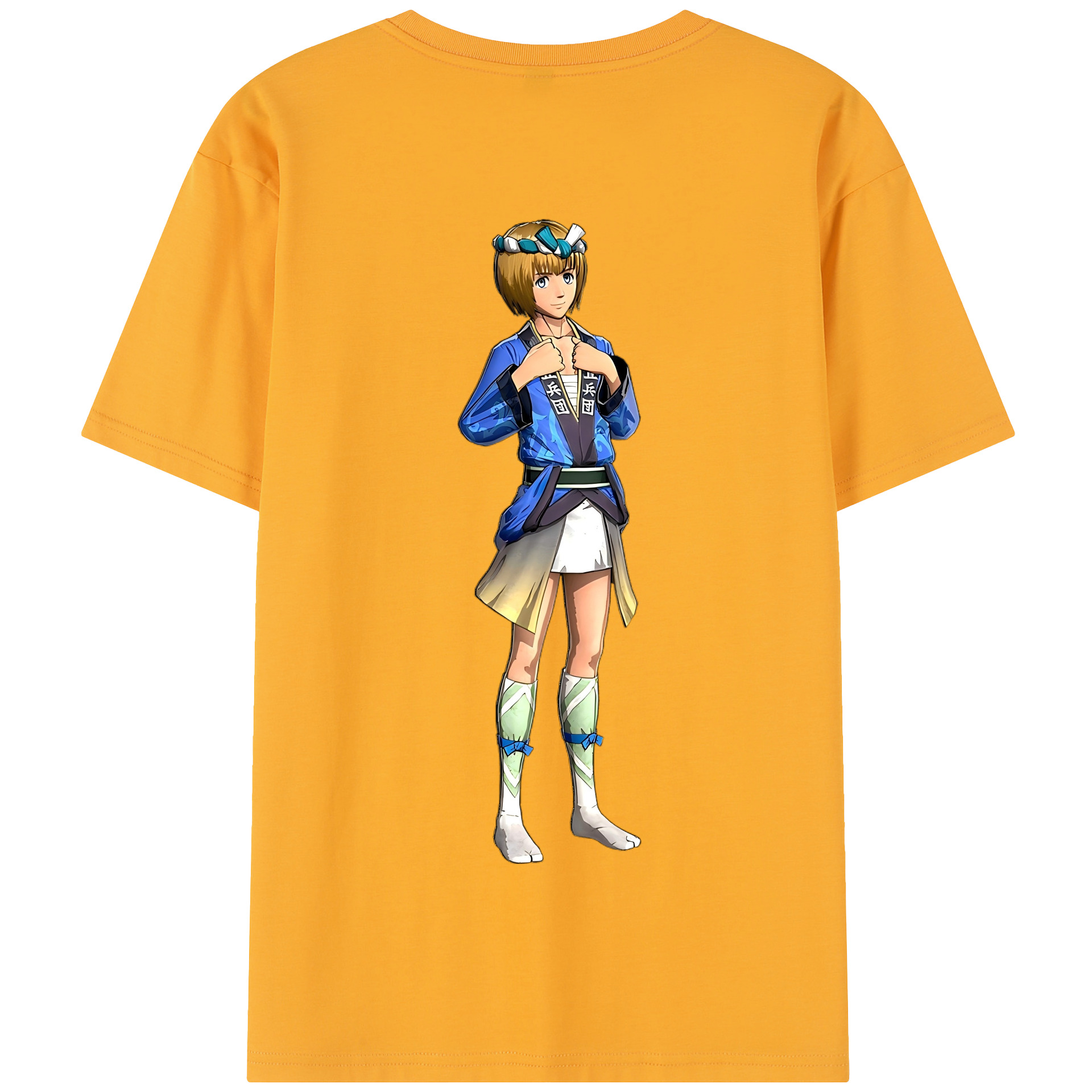 （画像用） 進撃の巨人 アルミン·アルレルト Attack on Titan Armin Arlert 綿100％半袖Tシャツ（背面プリント）