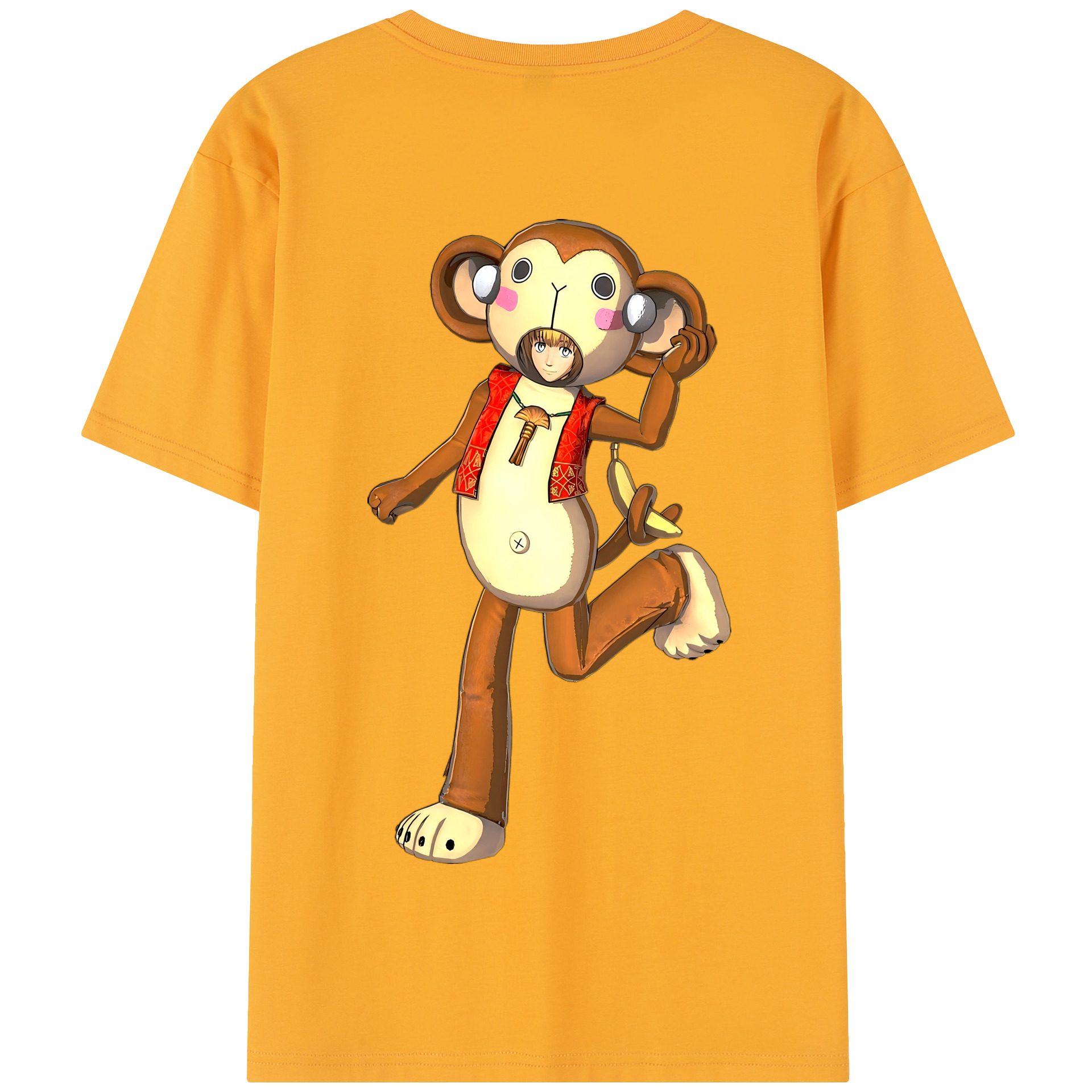 （画像用） 進撃の巨人 アルミン·アルレルト Attack on Titan Armin Arlert 綿100％半袖Tシャツ（背面プリント）