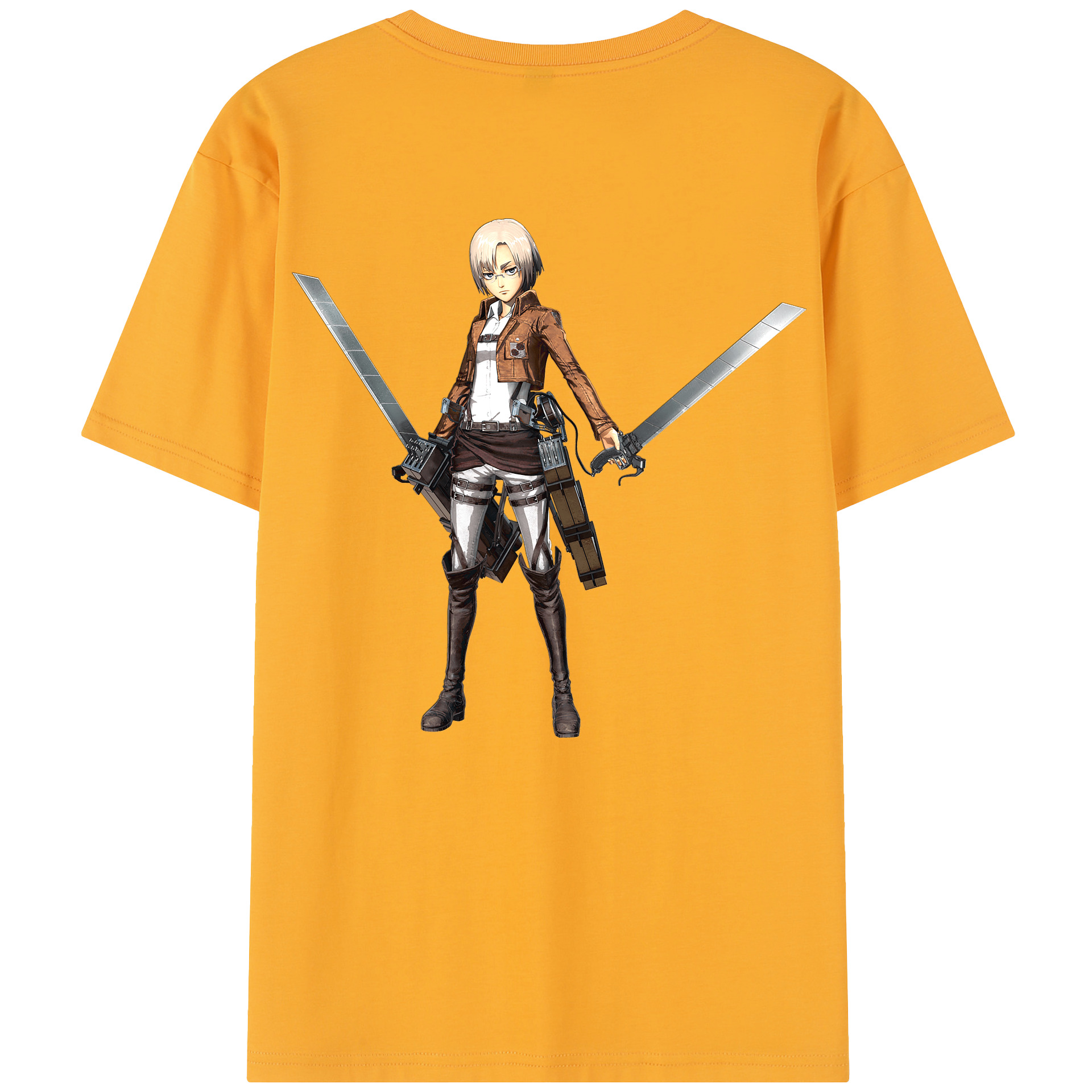 （画像用）  綿100％半袖Tシャツ（背面プリント）