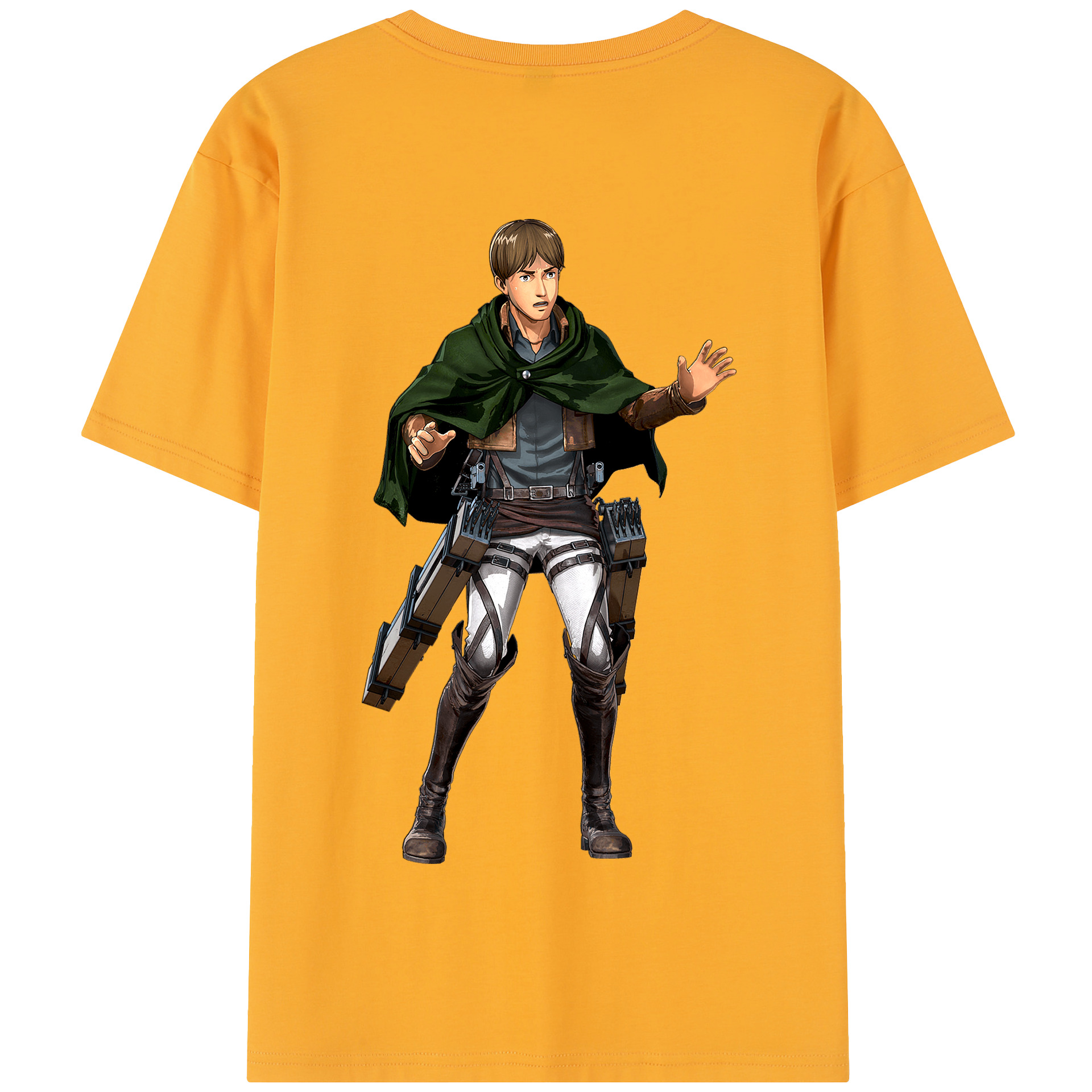 （画像用） 進撃の巨人 Attack on Titan 綿100％半袖Tシャツ（背面プリント）