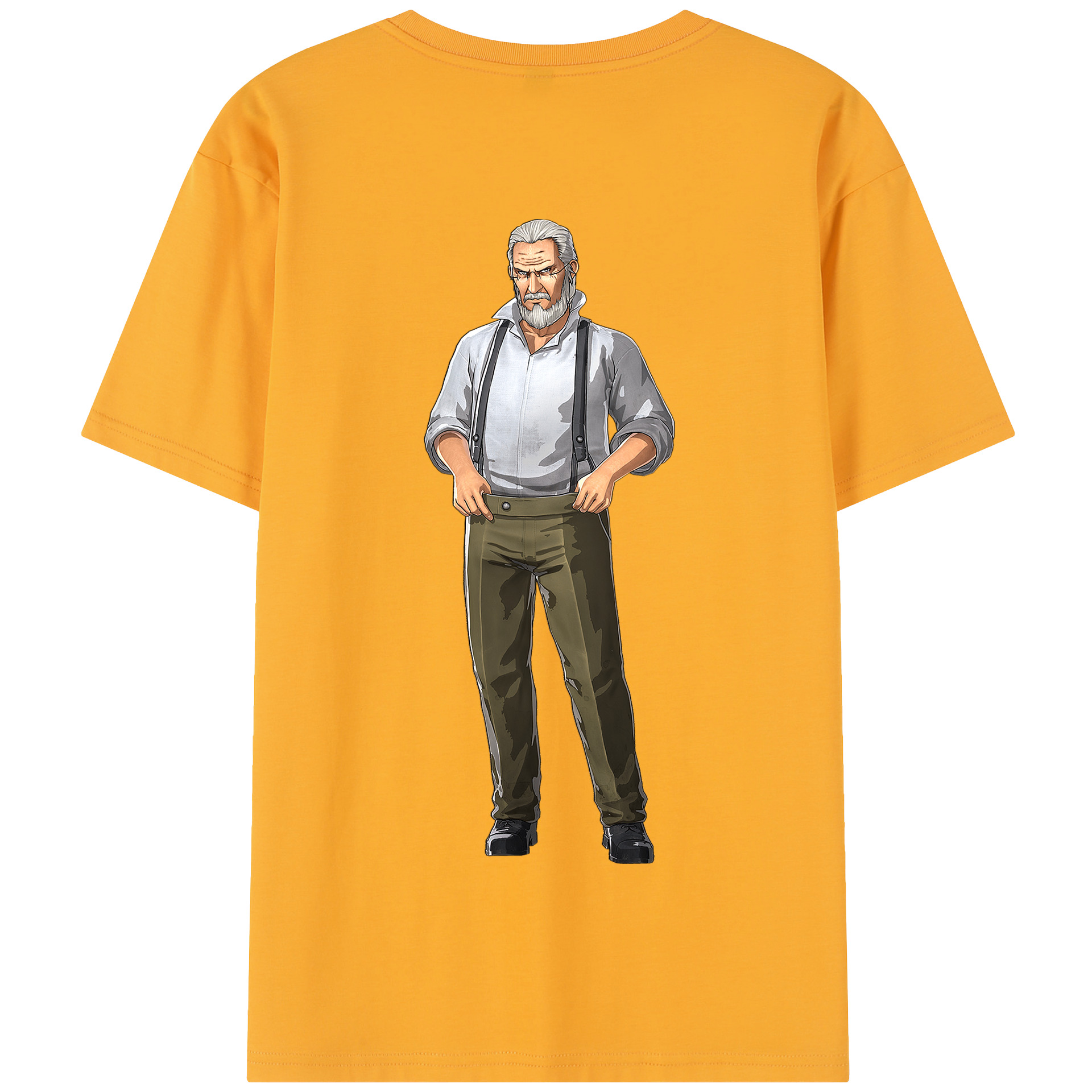 （画像用） 進撃の巨人 Attack on Titan 綿100％半袖Tシャツ（背面プリント）