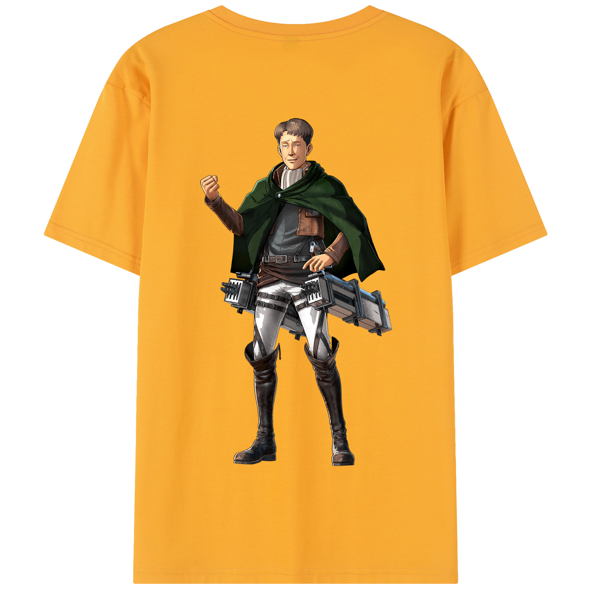（画像用） 進撃の巨人 Attack on Titan 綿100％半袖Tシャツ（背面プリント）