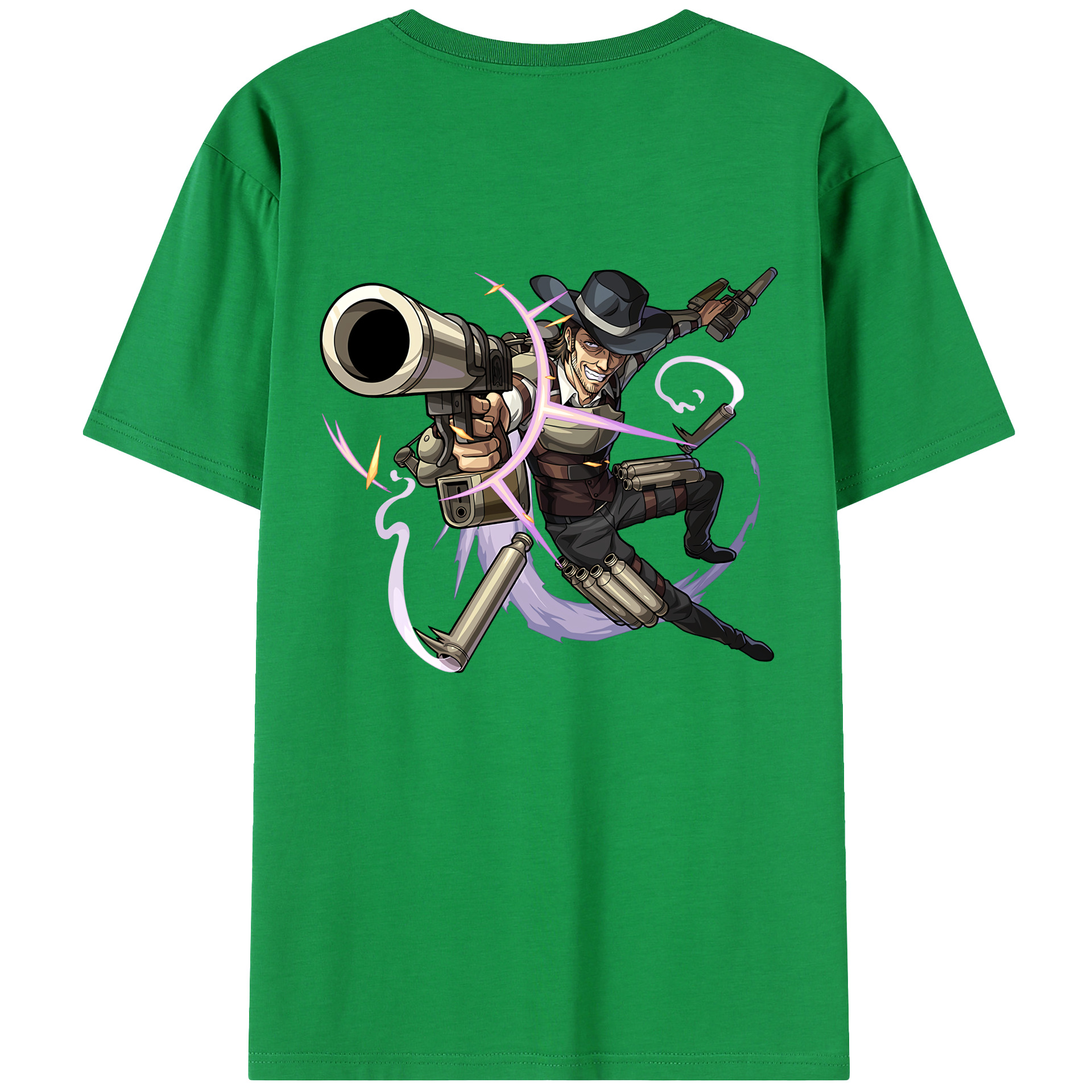 （画像用） 進撃の巨人 ケニー·アッカーマン Attack on Titan Kenny Ackerman 綿100％半袖Tシャツ（背面プリント）