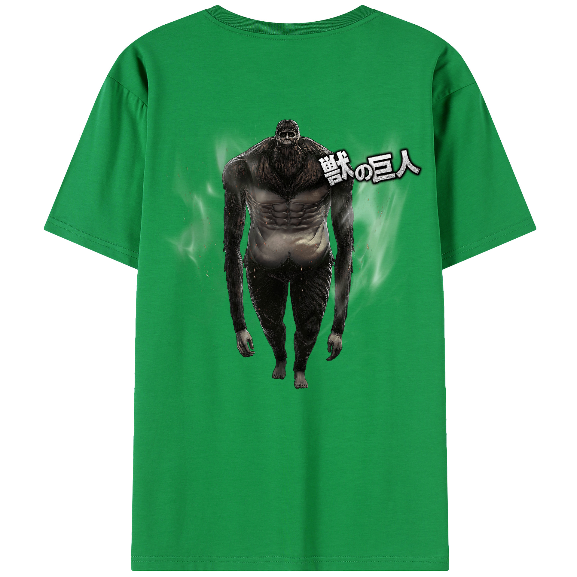 （画像用） 進撃の巨人 Attack on Titan 綿100％半袖Tシャツ（背面プリント）