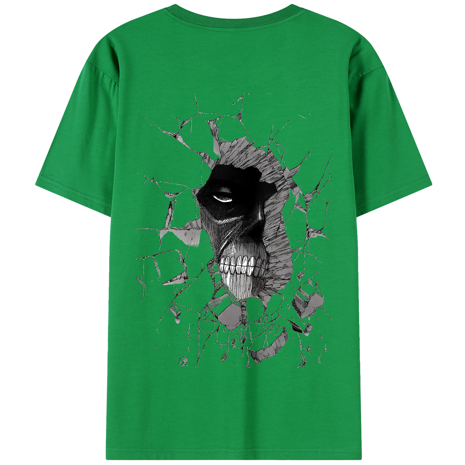 （画像用） 進撃の巨人 Attack on Titan 綿100％半袖Tシャツ（背面プリント）