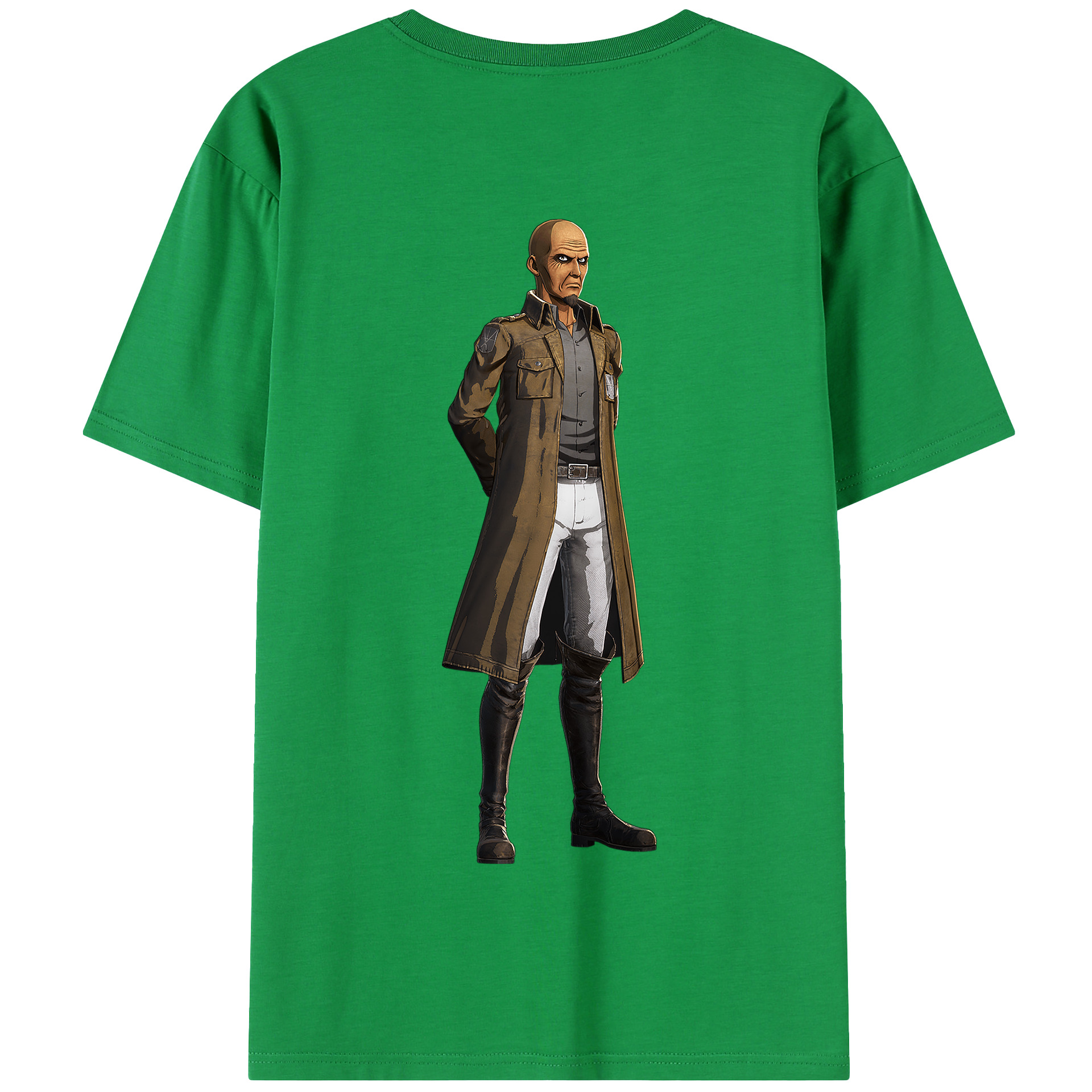 （画像用） 進撃の巨人 Attack on Titan 綿100％半袖Tシャツ（背面プリント）