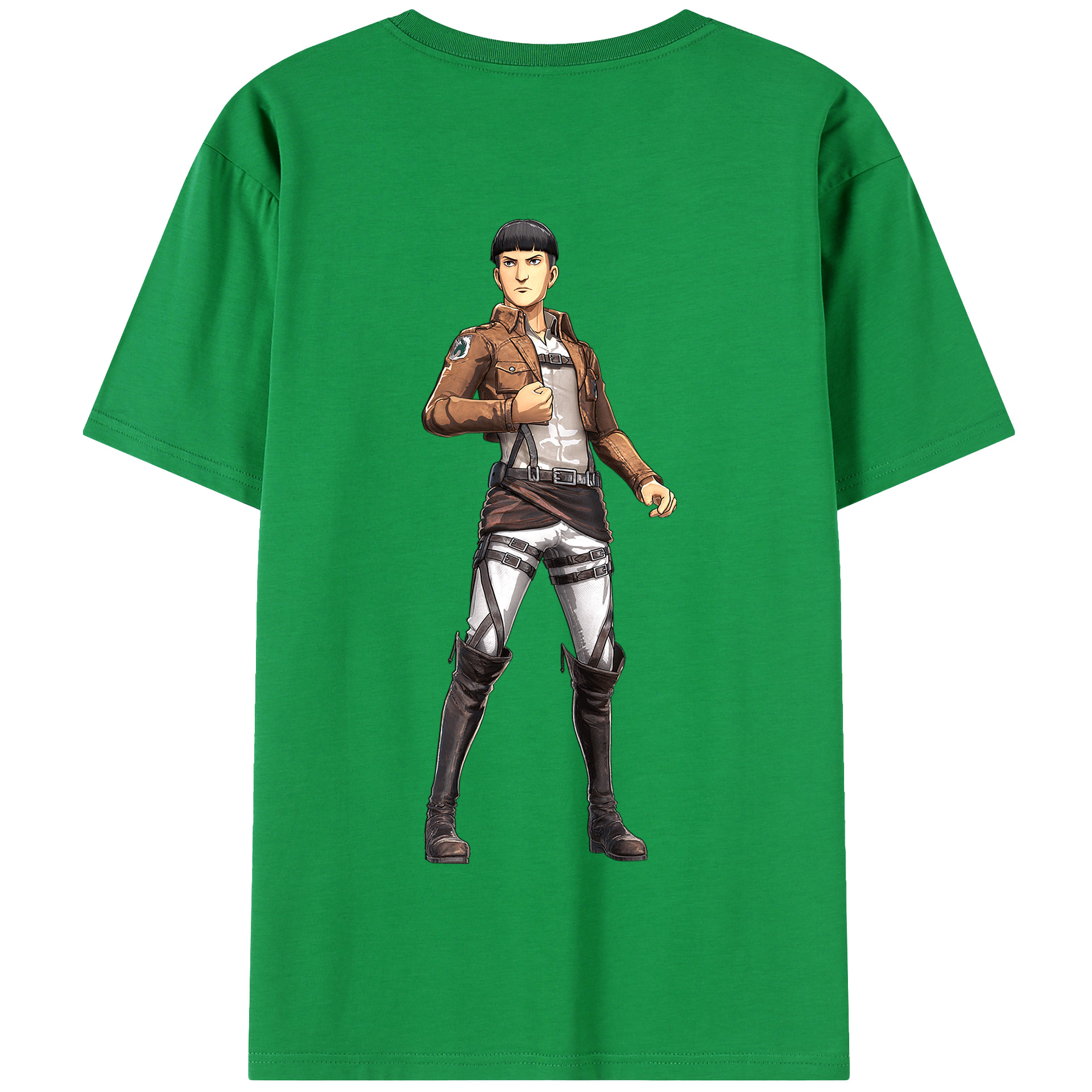 （画像用） 進撃の巨人 Attack on Titan 綿100％半袖Tシャツ（背面プリント）