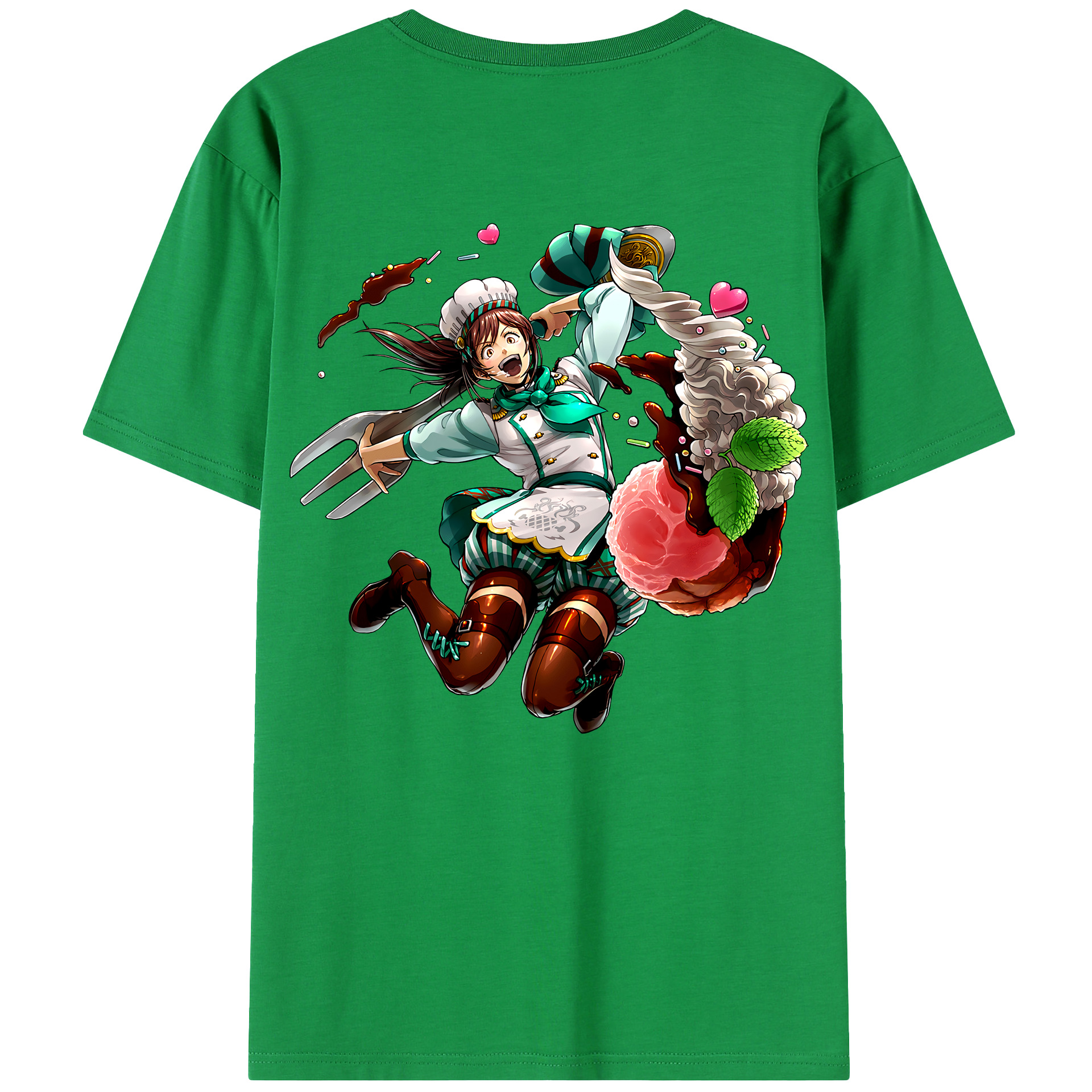（画像用） 進撃の巨人 サシャ·ブラウス Attack on Titan Sasha Blaus 綿100％半袖Tシャツ（背面プリント）
