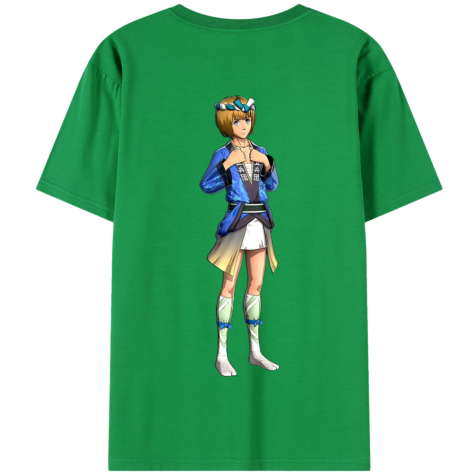 （画像用） 進撃の巨人 アルミン·アルレルト Attack on Titan Armin Arlert 綿100％半袖Tシャツ（背面プリント）