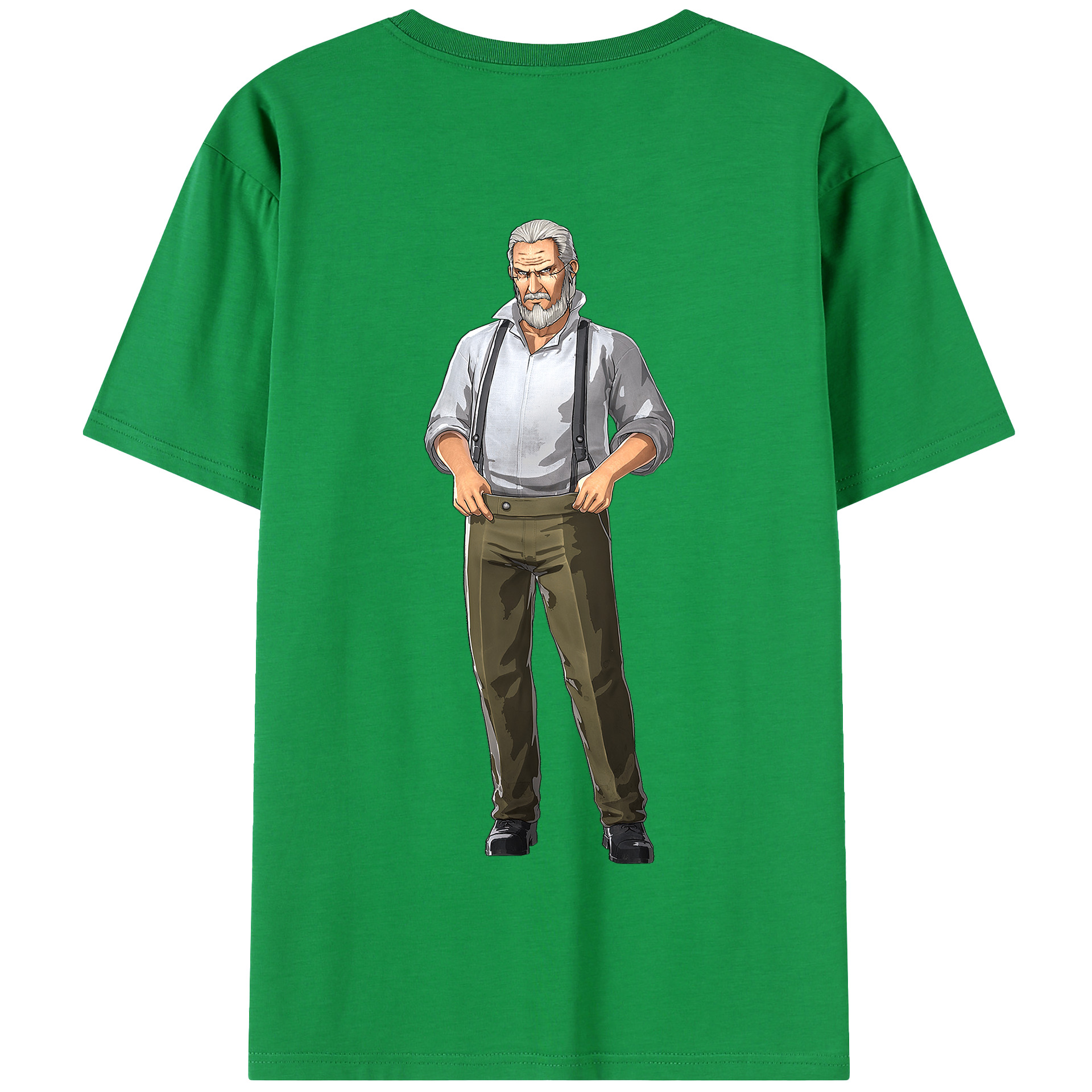 （画像用） 進撃の巨人 Attack on Titan 綿100％半袖Tシャツ（背面プリント）