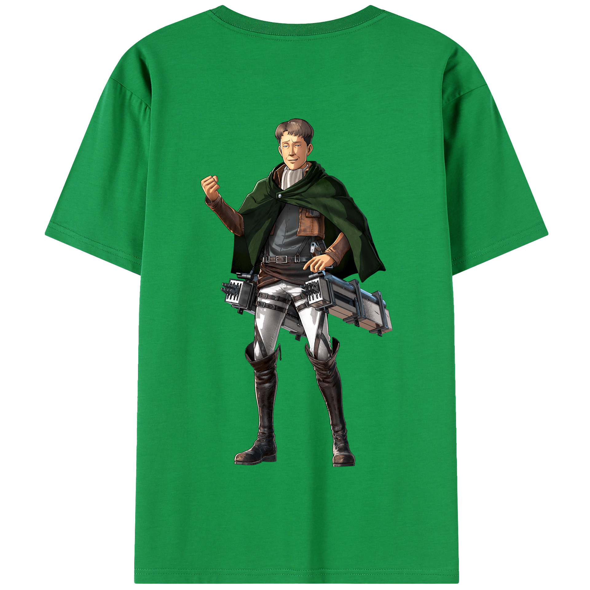 （画像用） 進撃の巨人 Attack on Titan 綿100％半袖Tシャツ（背面プリント）