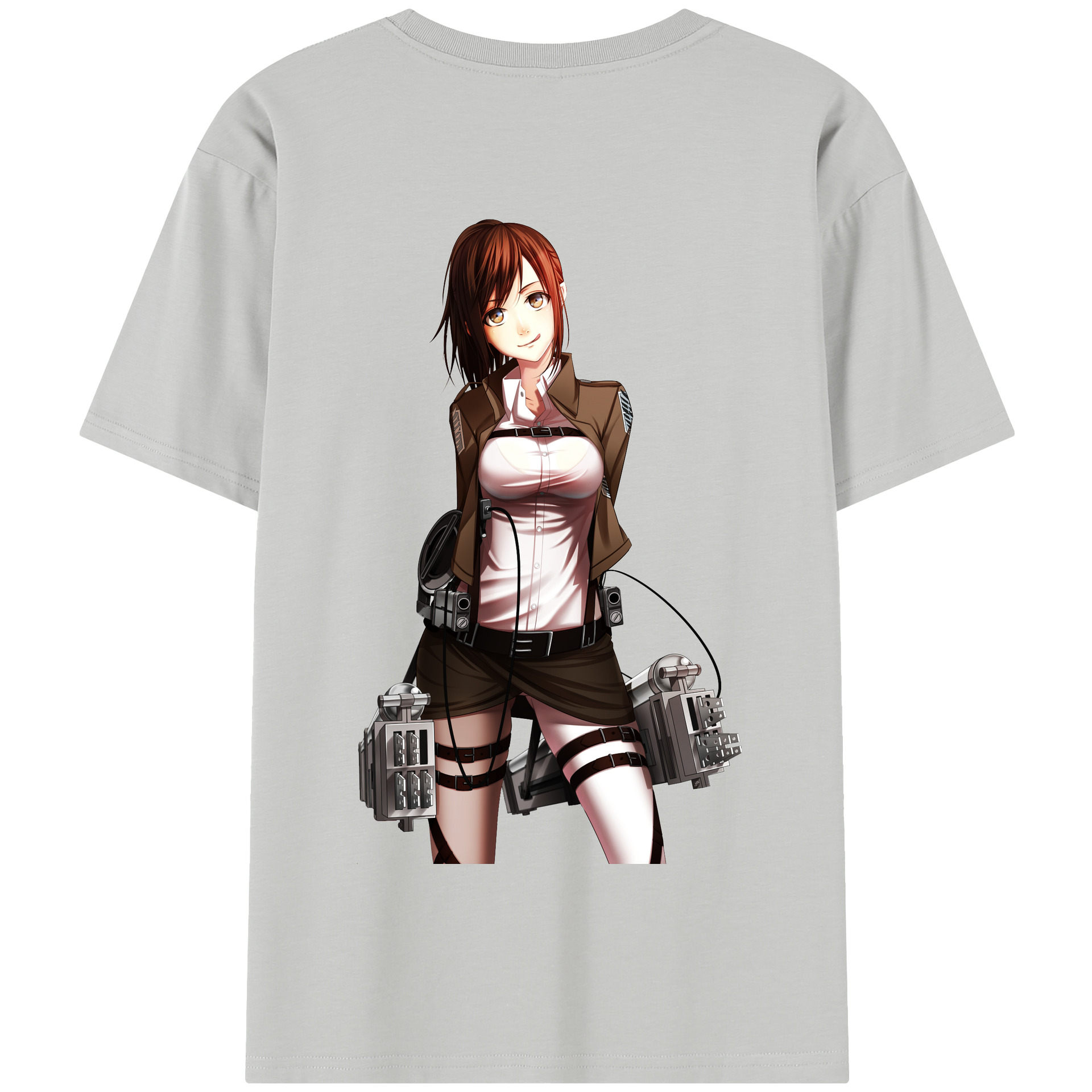 （画像用） 進撃の巨人 サシャ·ブラウス Attack on Titan Sasha Blaus 綿100％半袖Tシャツ（背面プリント）