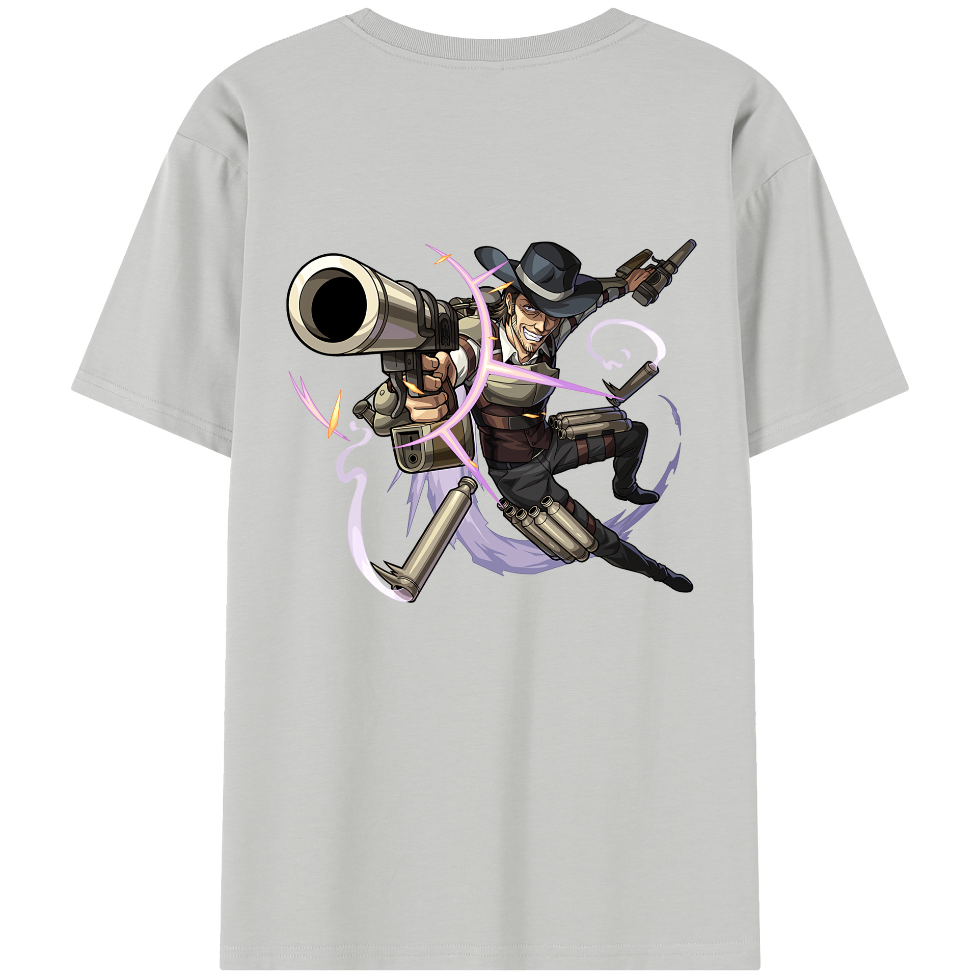 （画像用） 進撃の巨人 ケニー·アッカーマン Attack on Titan Kenny Ackerman 綿100％半袖Tシャツ（背面プリント）