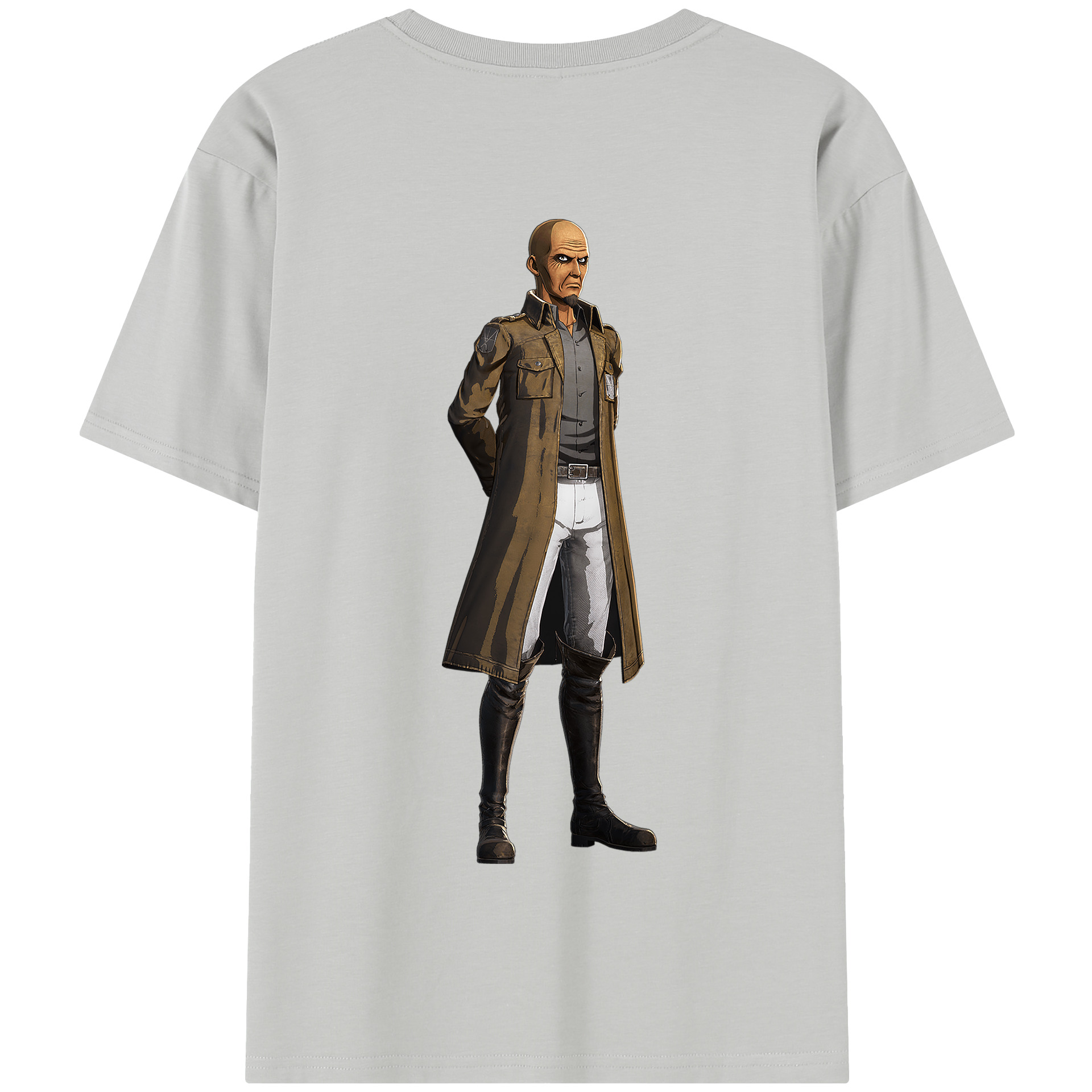 （画像用） 進撃の巨人 Attack on Titan 綿100％半袖Tシャツ（背面プリント）