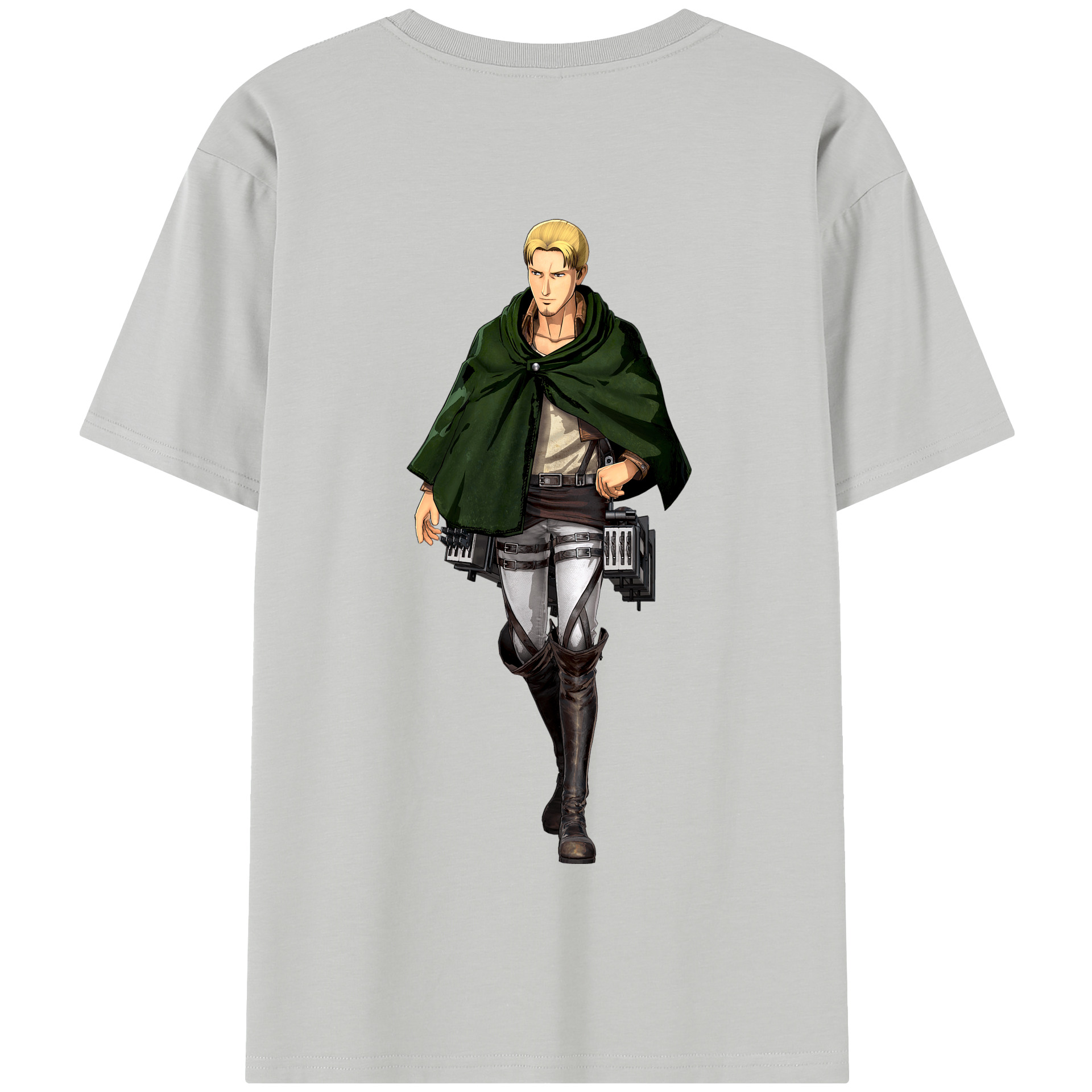 （画像用） 進撃の巨人 Attack on Titan 綿100％半袖Tシャツ（背面プリント）