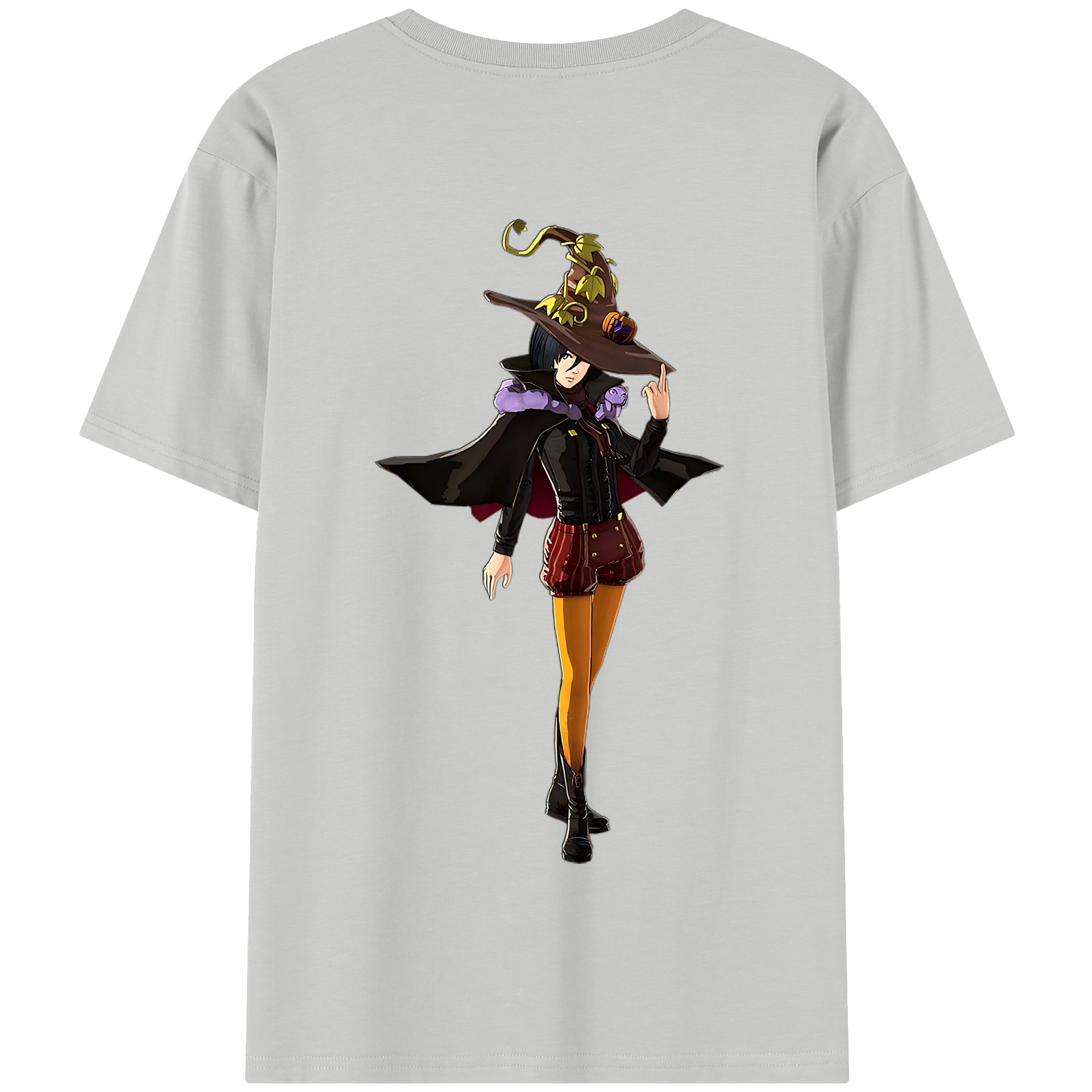 （画像用） 進撃の巨人 ミカサ·アッカーマン Attack on Titan Mikasa Ackerman 綿100％半袖Tシャツ（背面プリント）