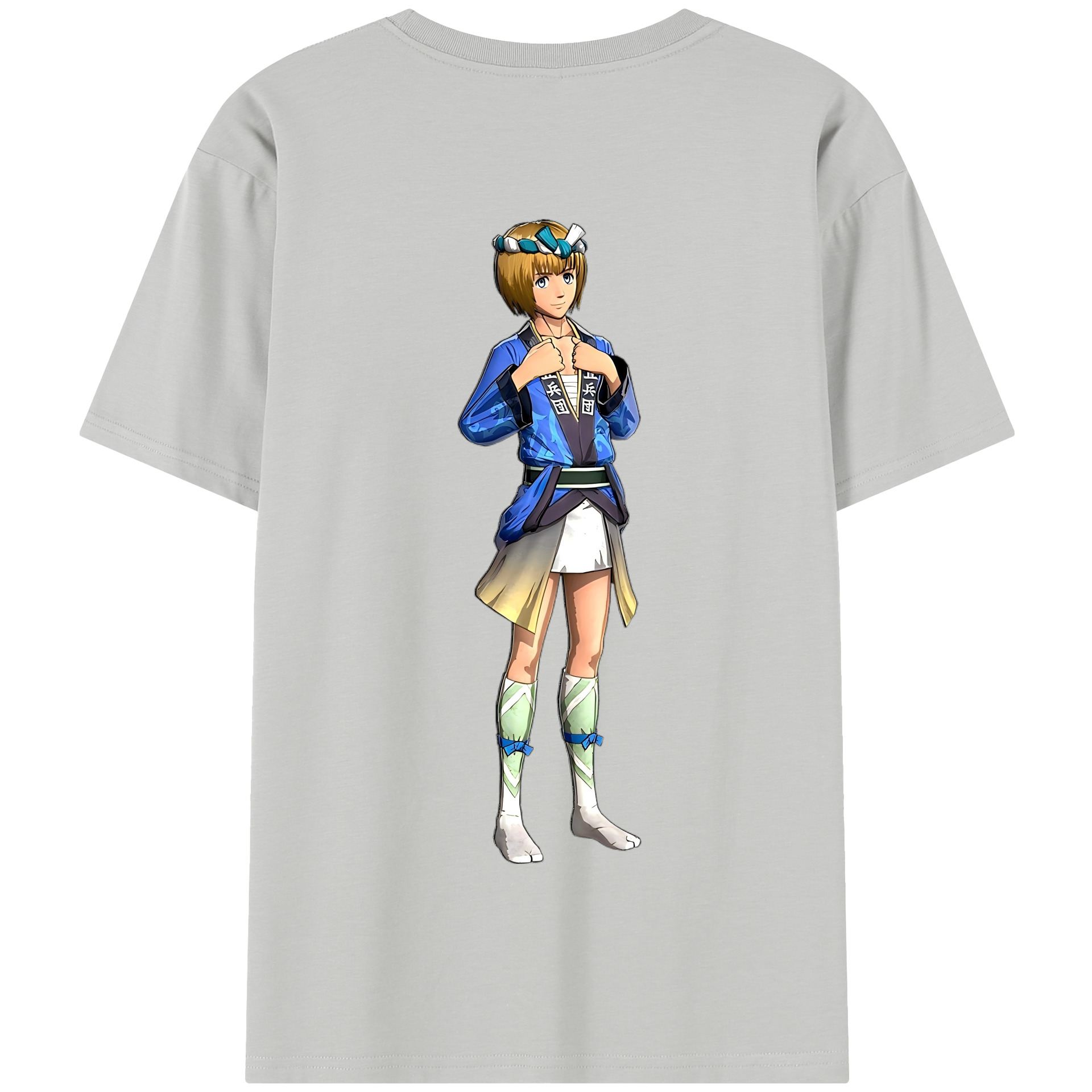 （画像用） 進撃の巨人 アルミン·アルレルト Attack on Titan Armin Arlert 綿100％半袖Tシャツ（背面プリント）