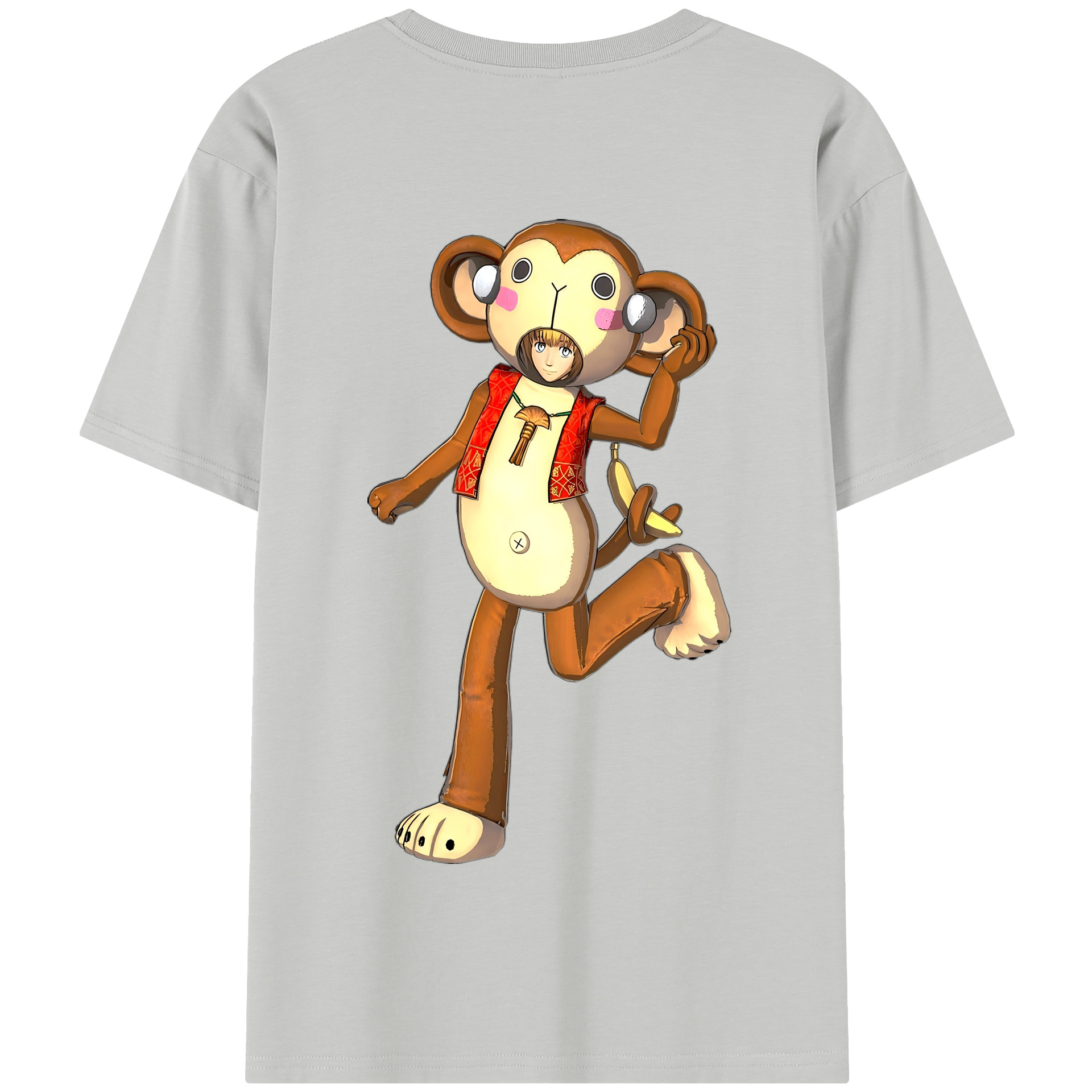 （画像用） 進撃の巨人 アルミン·アルレルト Attack on Titan Armin Arlert 綿100％半袖Tシャツ（背面プリント）