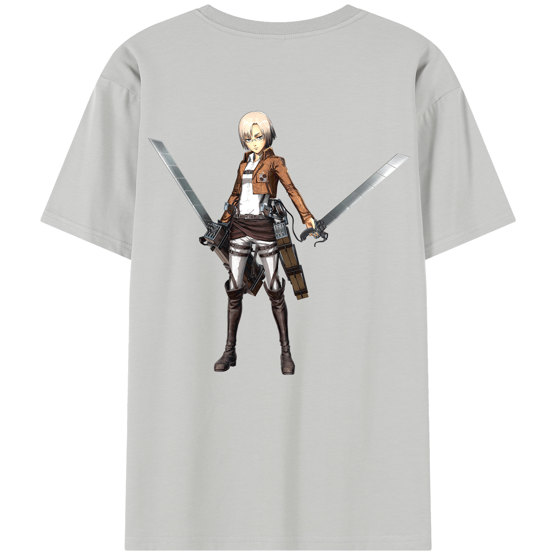 （画像用）  綿100％半袖Tシャツ（背面プリント）