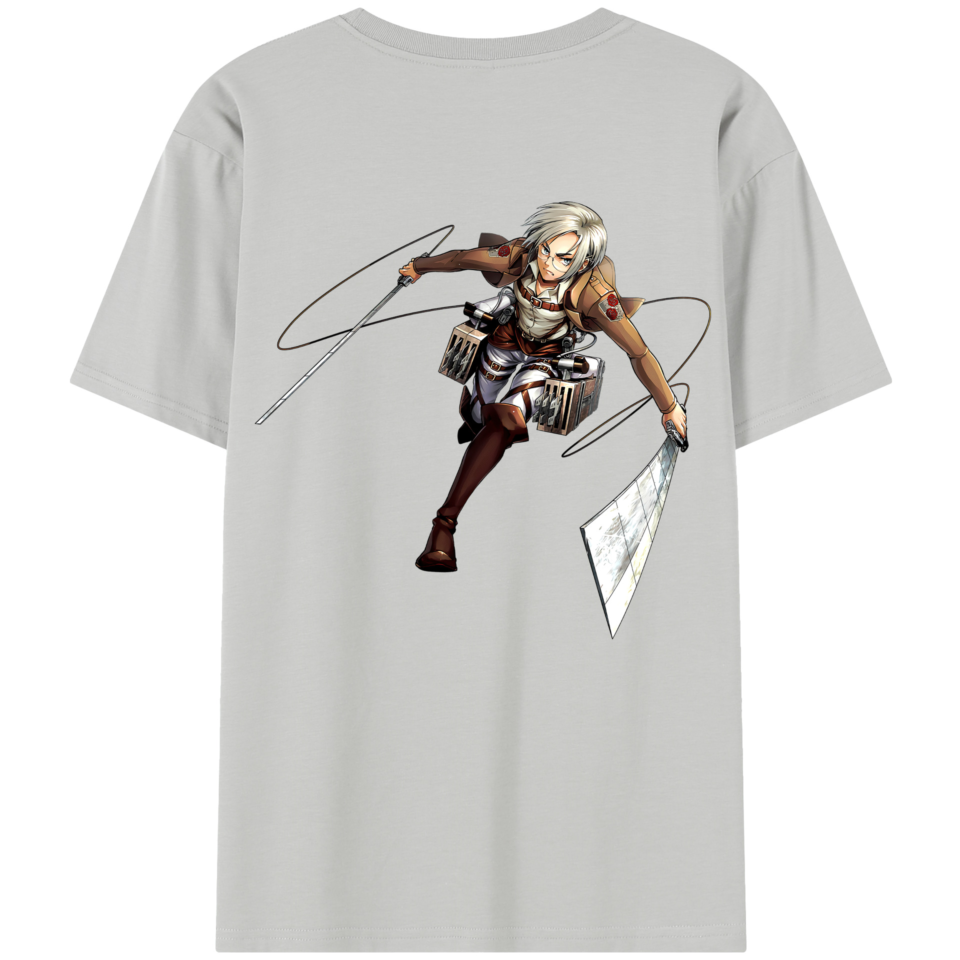 （画像用）  綿100％半袖Tシャツ（背面プリント）