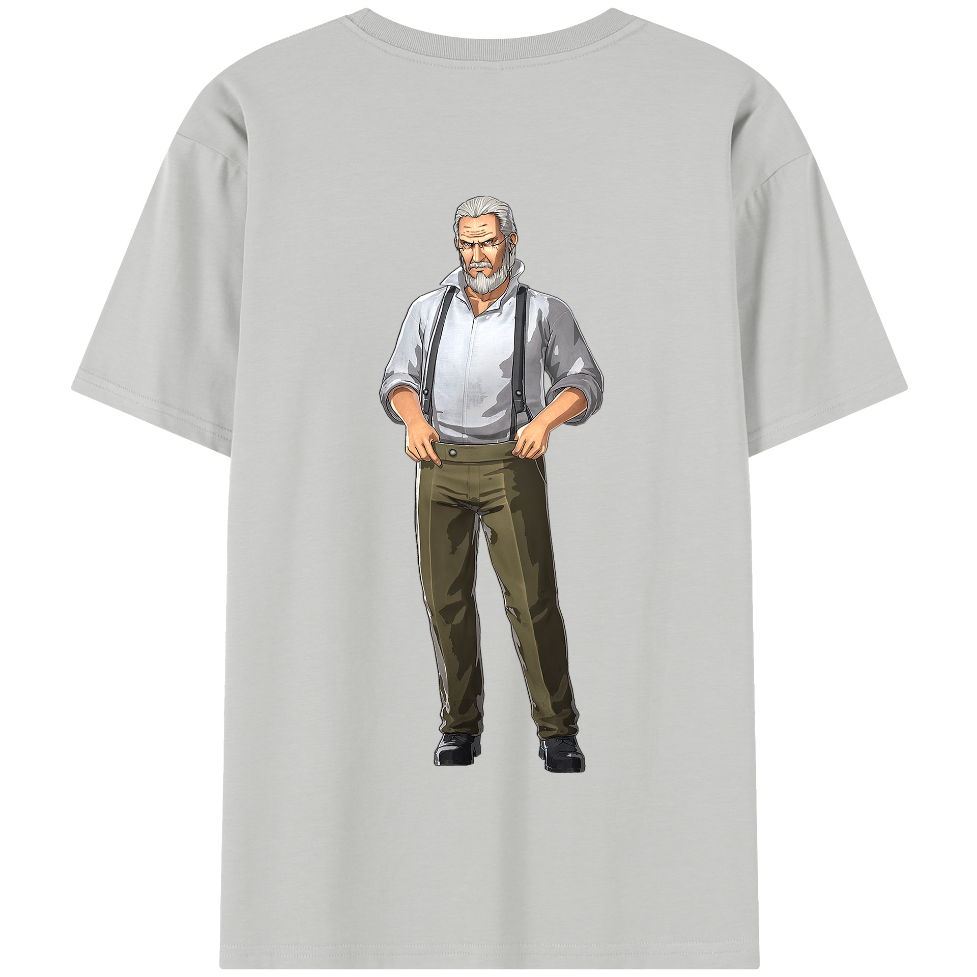 （画像用） 進撃の巨人 Attack on Titan 綿100％半袖Tシャツ（背面プリント）