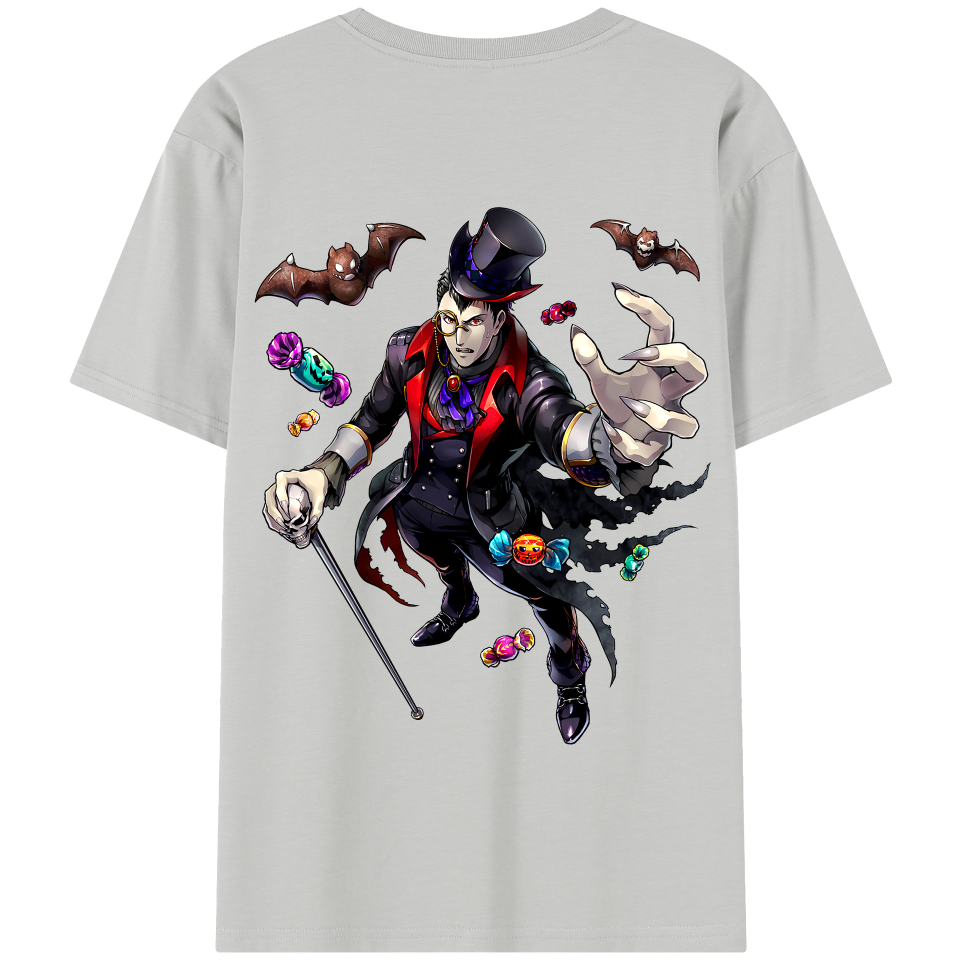（画像用） 進撃の巨人 Attack on Titan 綿100％半袖Tシャツ（背面プリント）