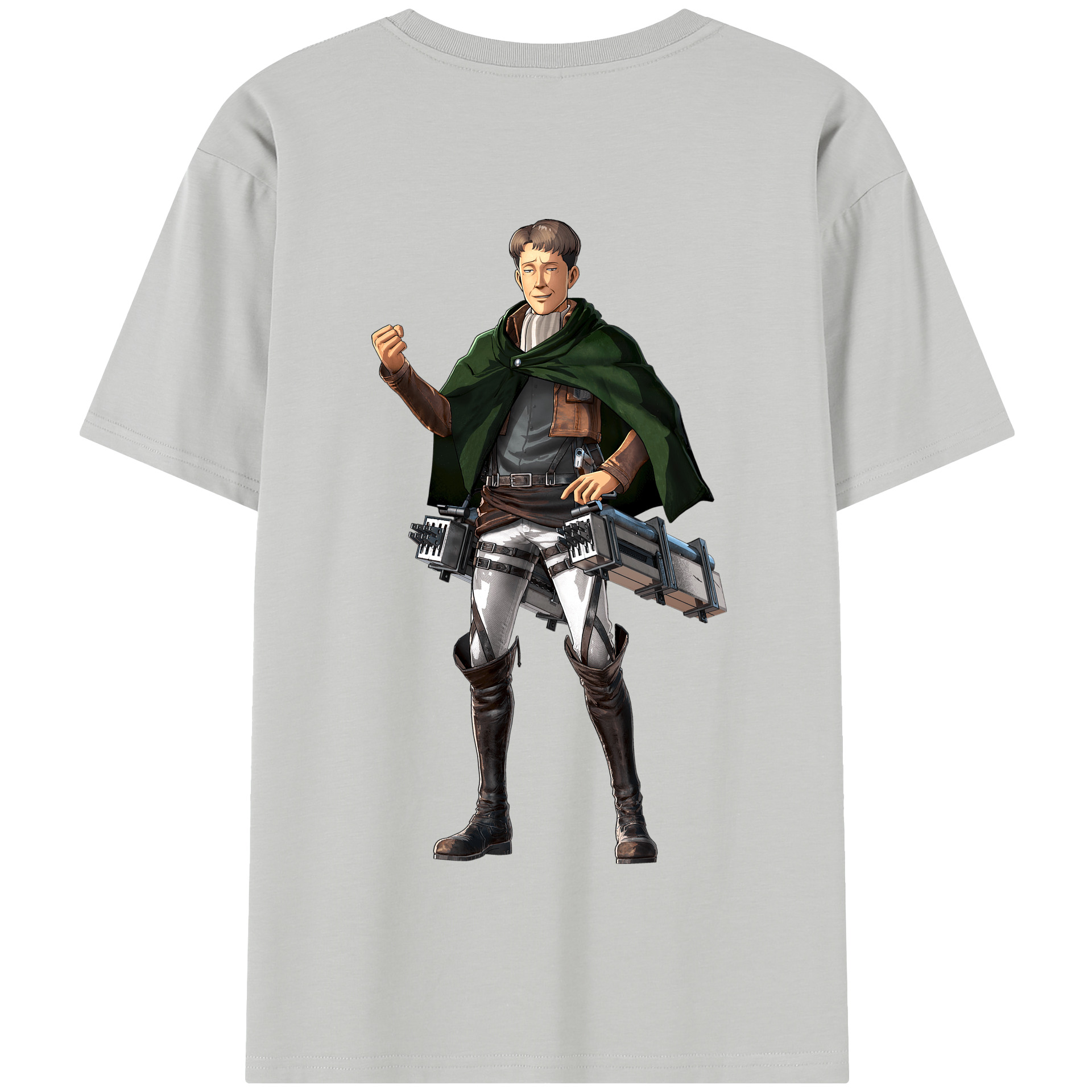 （画像用） 進撃の巨人 Attack on Titan 綿100％半袖Tシャツ（背面プリント）
