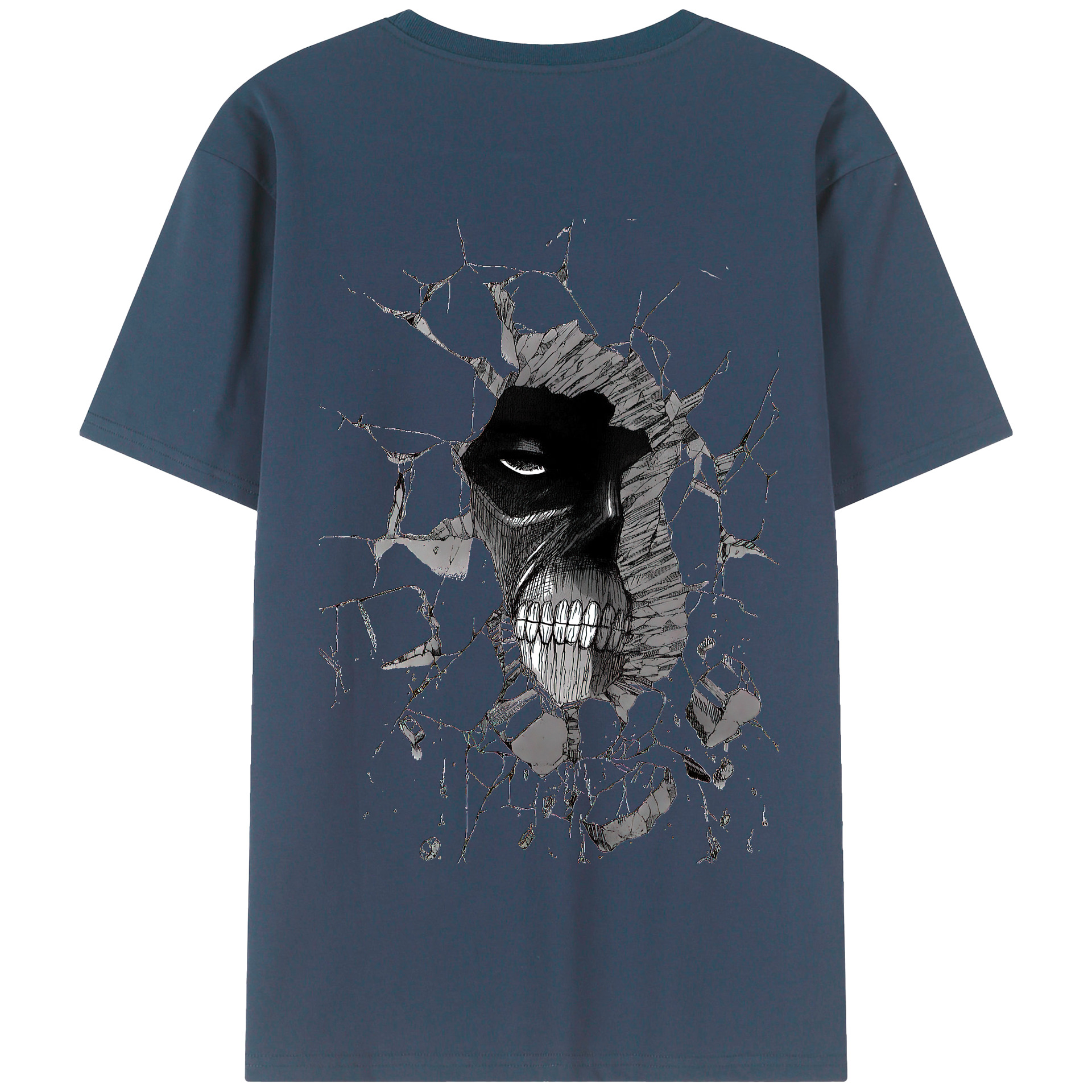 （画像用） 進撃の巨人 Attack on Titan 綿100％半袖Tシャツ（背面プリント）