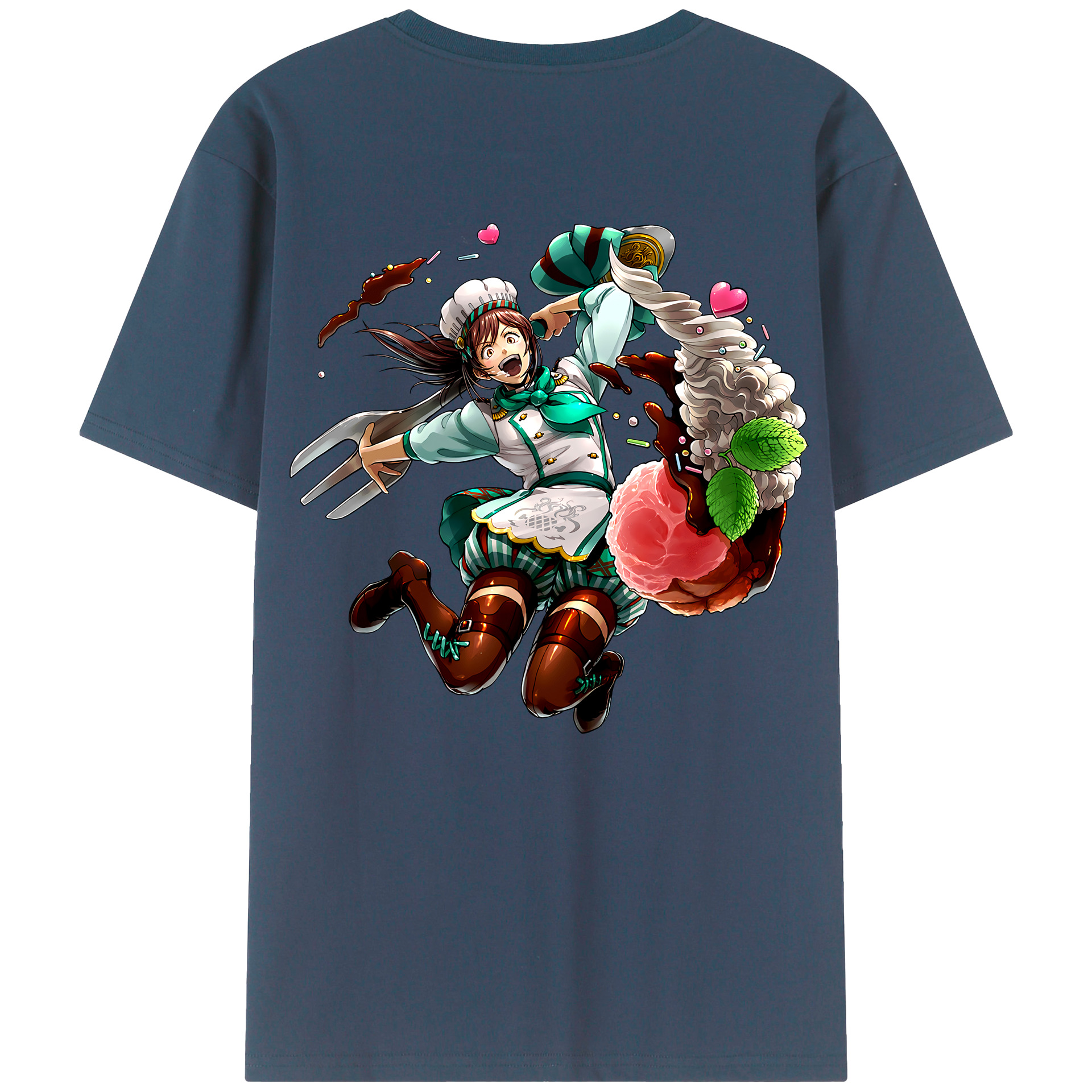（画像用） 進撃の巨人 サシャ·ブラウス Attack on Titan Sasha Blaus 綿100％半袖Tシャツ（背面プリント）
