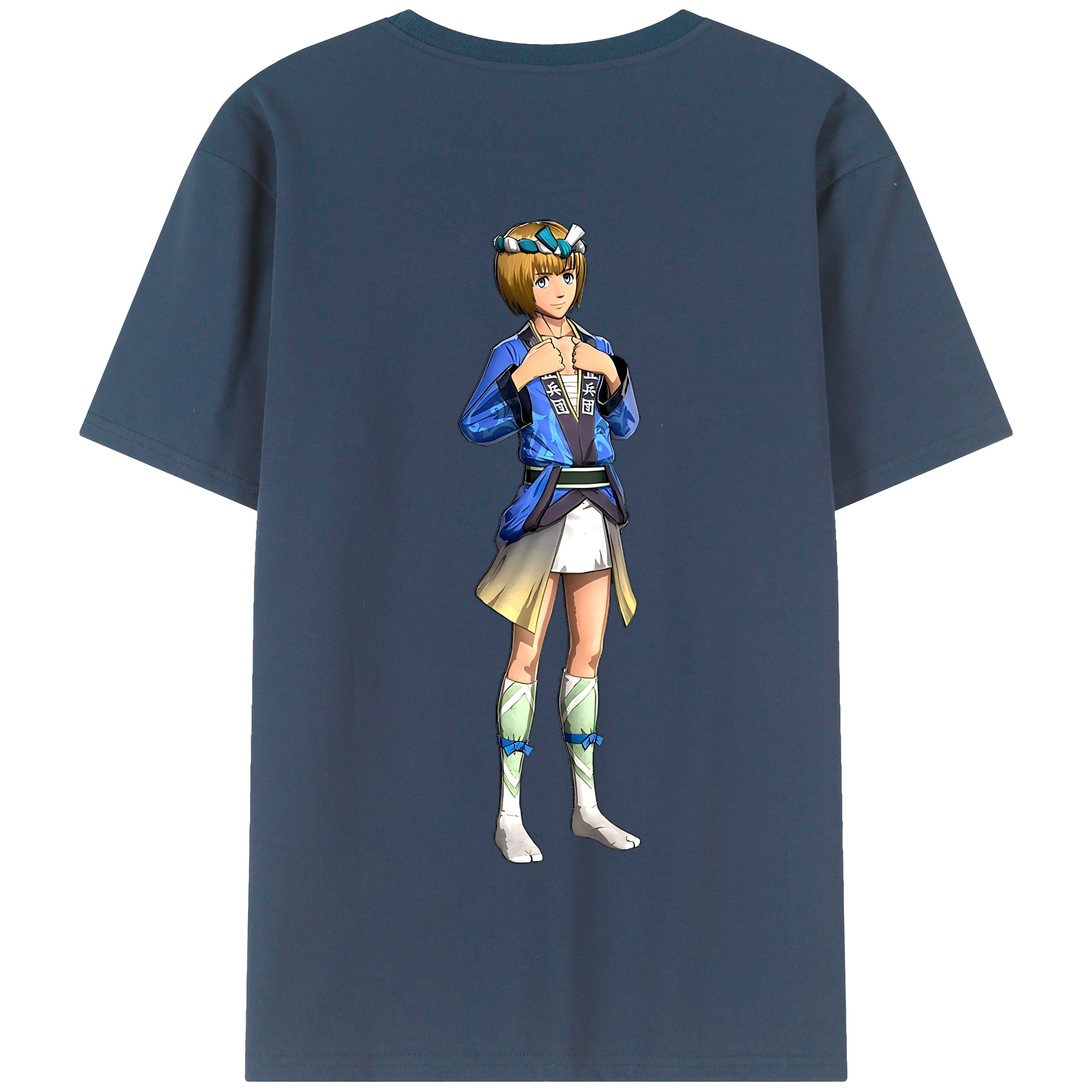 （画像用） 進撃の巨人 アルミン·アルレルト Attack on Titan Armin Arlert 綿100％半袖Tシャツ（背面プリント）