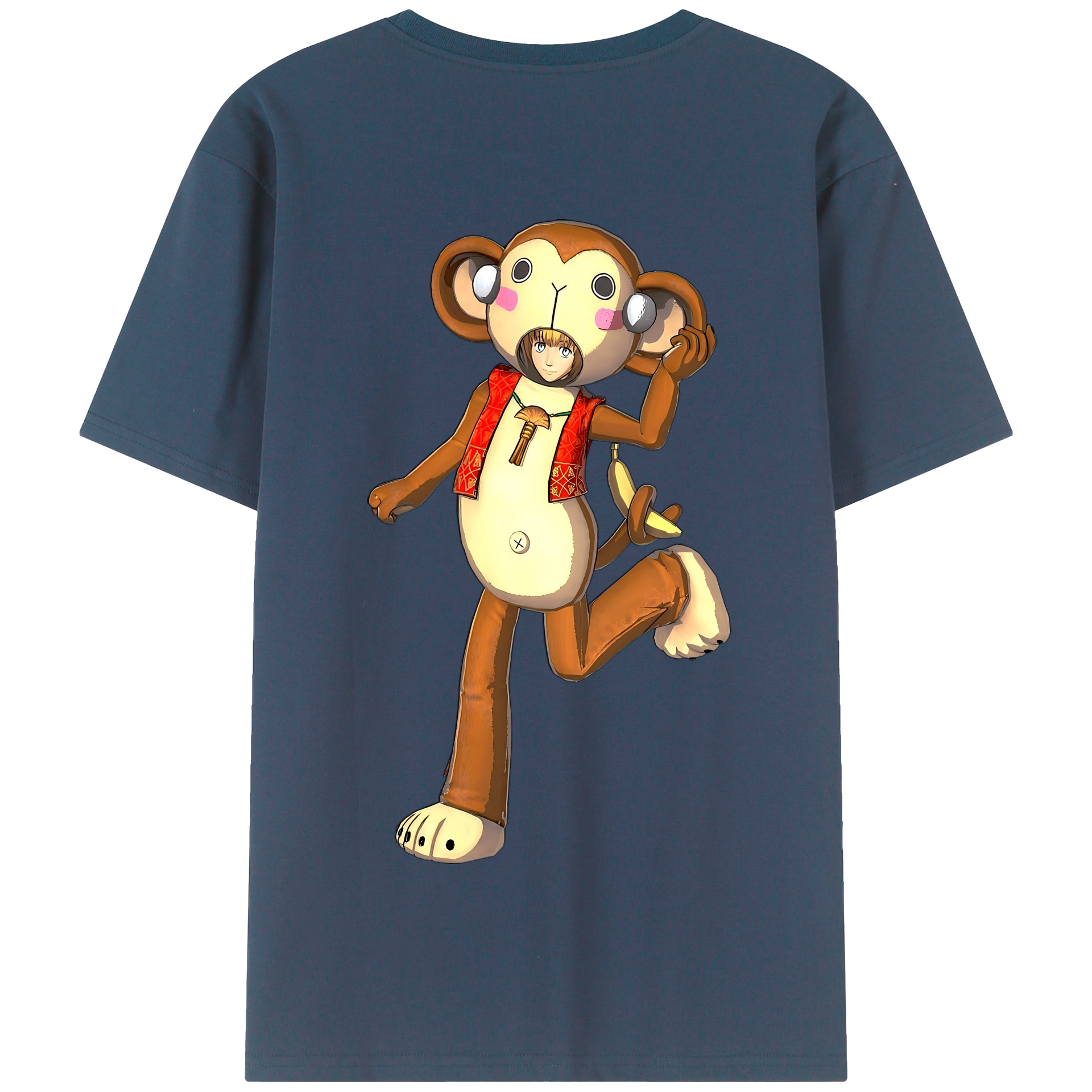 （画像用） 進撃の巨人 アルミン·アルレルト Attack on Titan Armin Arlert 綿100％半袖Tシャツ（背面プリント）