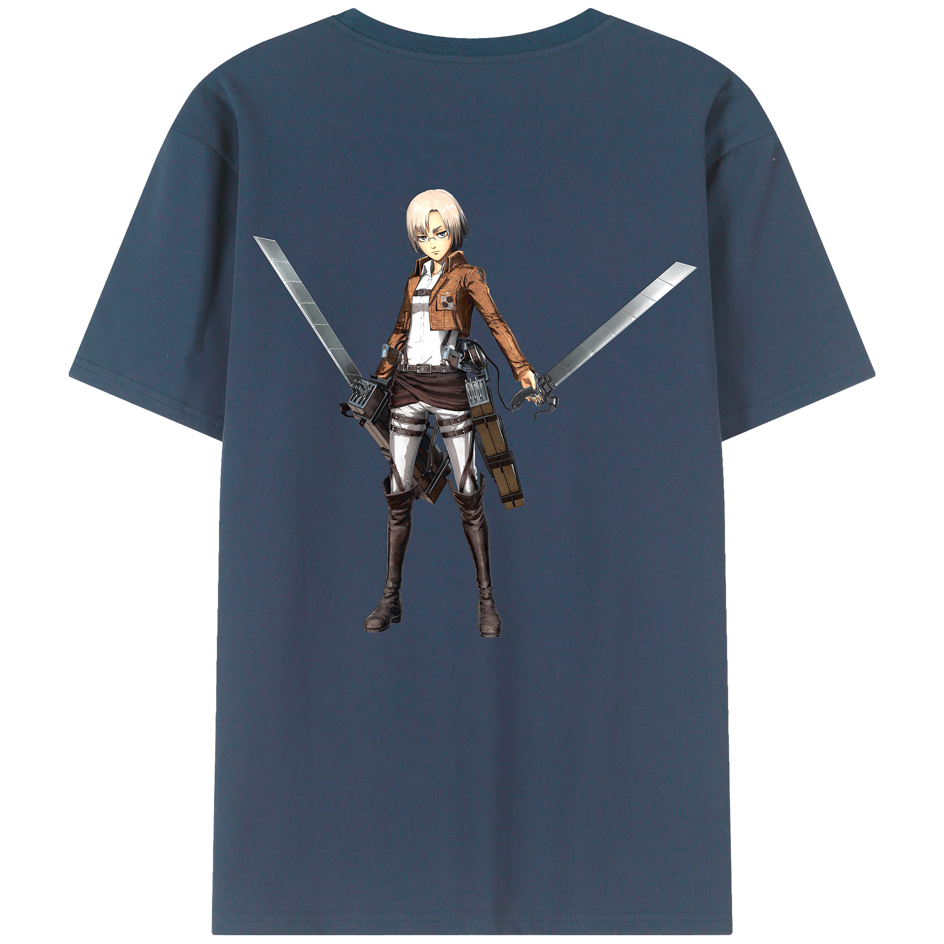 （画像用）  綿100％半袖Tシャツ（背面プリント）