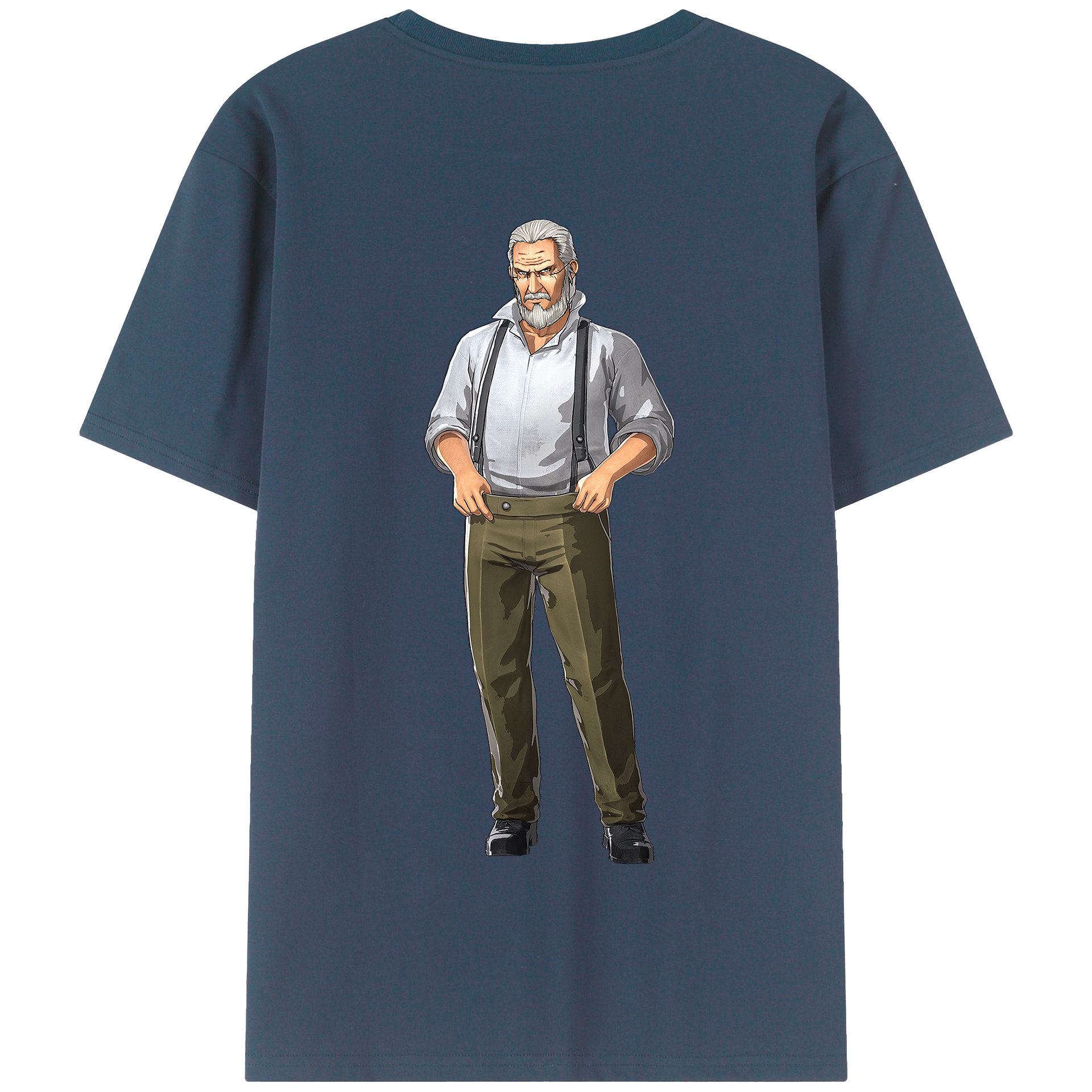 （画像用） 進撃の巨人 Attack on Titan 綿100％半袖Tシャツ（背面プリント）