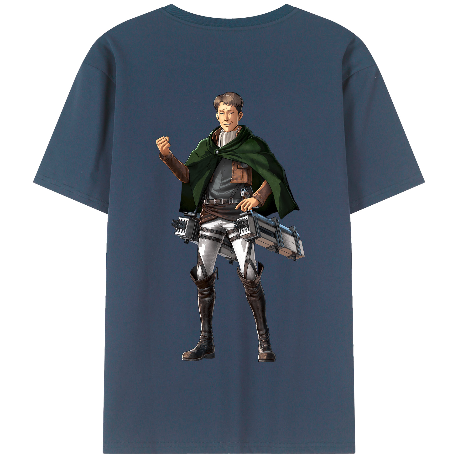 （画像用） 進撃の巨人 Attack on Titan 綿100％半袖Tシャツ（背面プリント）