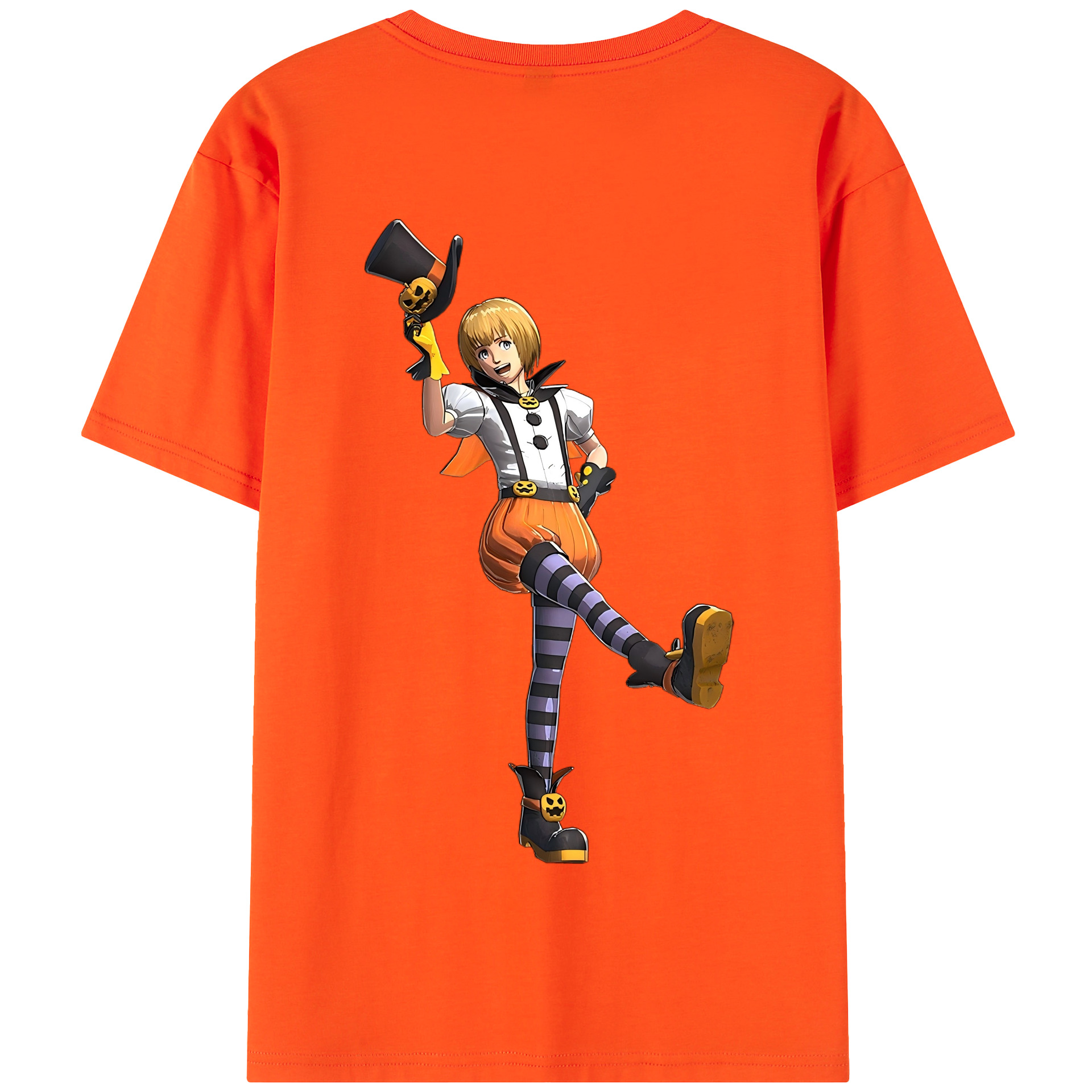 （画像用） 進撃の巨人 アルミン·アルレルト Attack on Titan Armin Arlert 綿100％半袖Tシャツ（背面プリント）