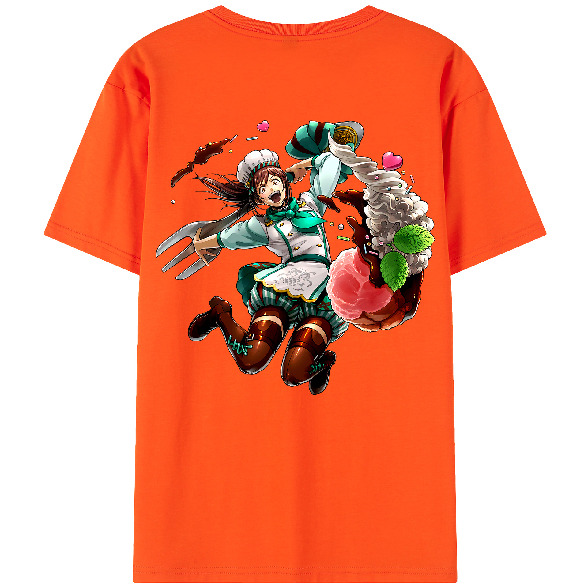 （画像用） 進撃の巨人 サシャ·ブラウス Attack on Titan Sasha Blaus 綿100％半袖Tシャツ（背面プリント）