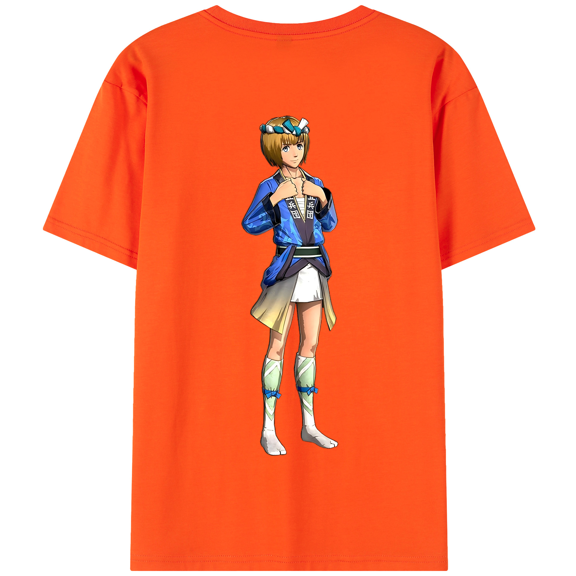 （画像用） 進撃の巨人 アルミン·アルレルト Attack on Titan Armin Arlert 綿100％半袖Tシャツ（背面プリント）