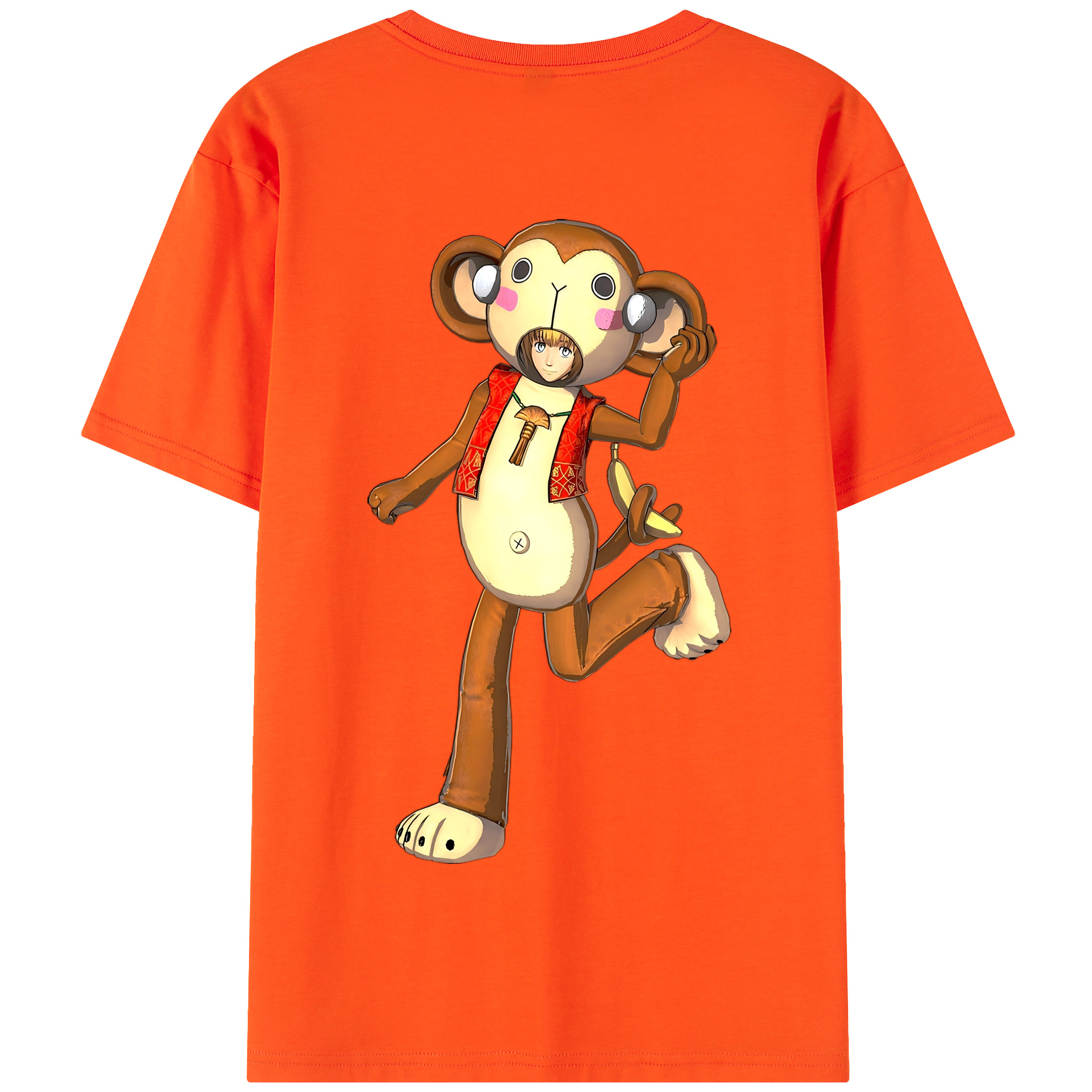 （画像用） 進撃の巨人 アルミン·アルレルト Attack on Titan Armin Arlert 綿100％半袖Tシャツ（背面プリント）