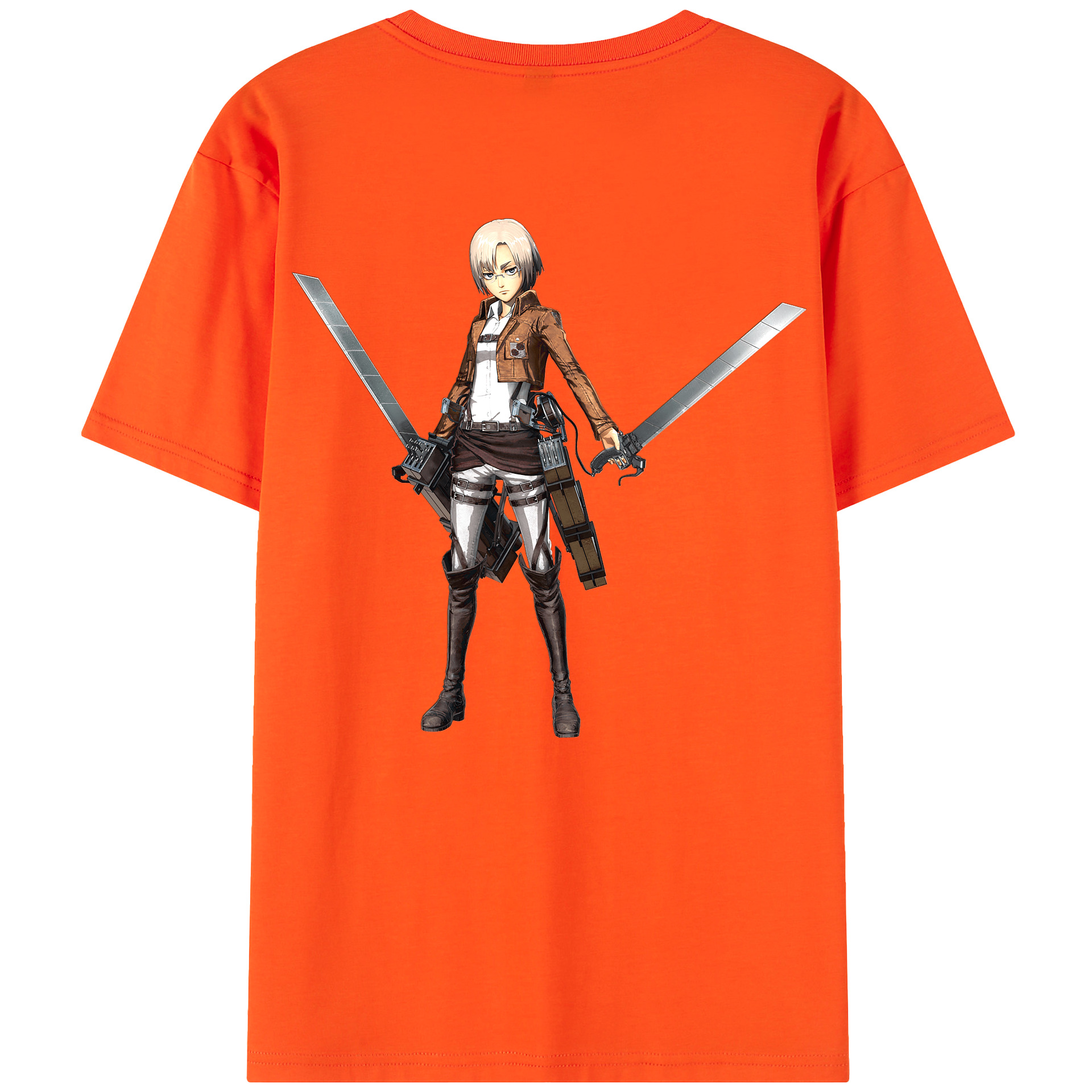 （画像用）  綿100％半袖Tシャツ（背面プリント）