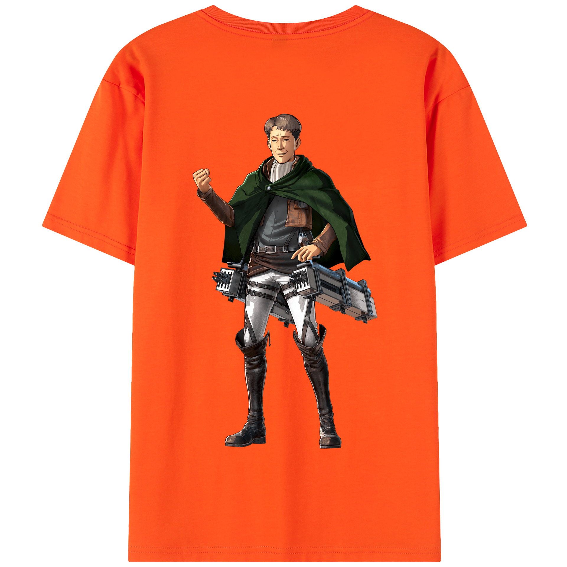 （画像用） 進撃の巨人 Attack on Titan 綿100％半袖Tシャツ（背面プリント）