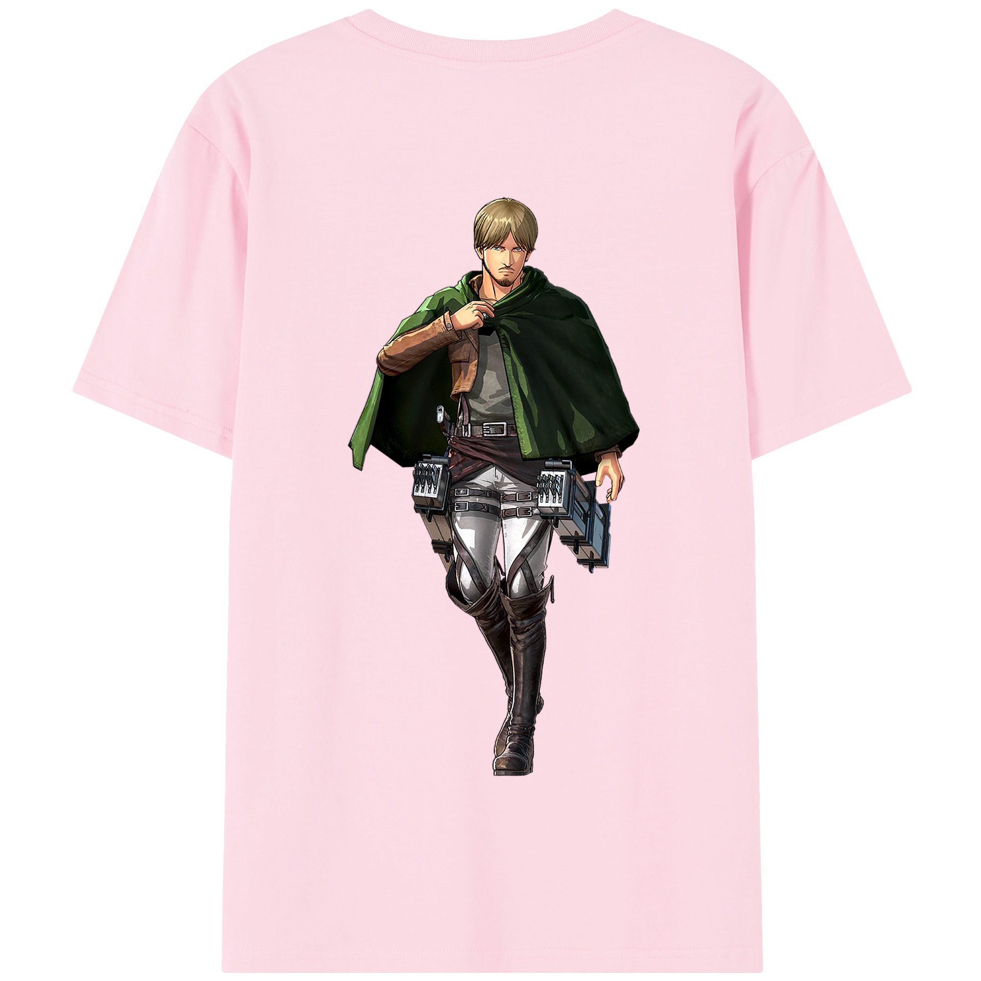 （画像用） 進撃の巨人 ミケ·ザカリアス Attack on Titan Mike Zakarius 綿100％半袖Tシャツ（背面プリント）